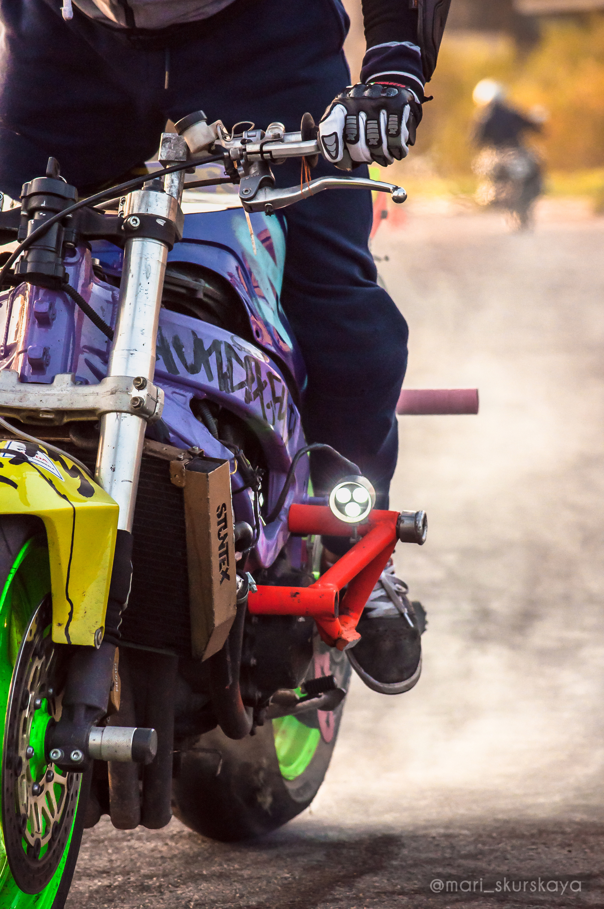 Стантрайдинг / Stuntriding. Мотофотограф в Санкт-Петербурге Мария Скурская