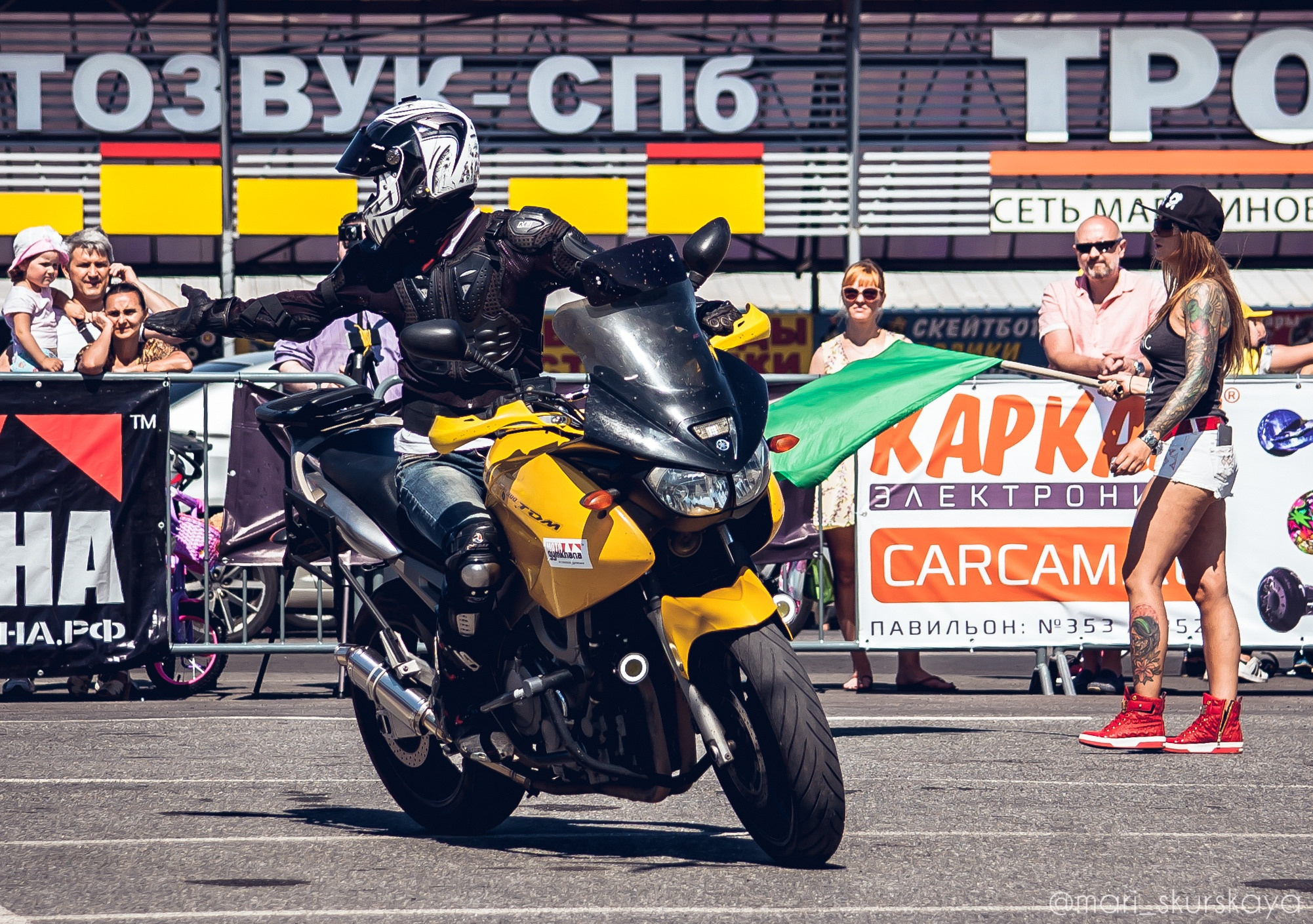 Соревнования по Мотоджимхане — 2018 Юнона. Мотофотограф в Санкт-Петербурге Мария Скурская