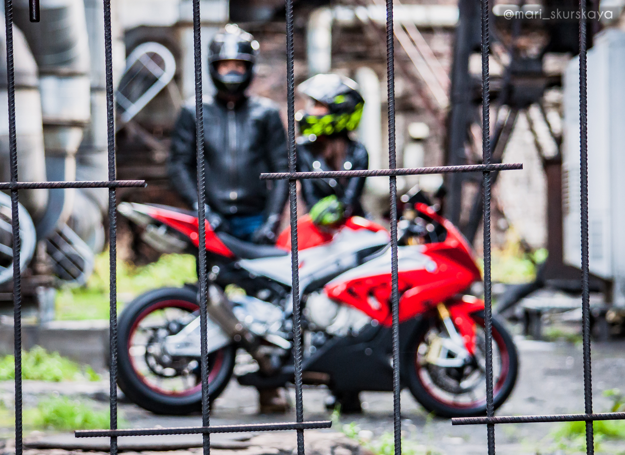 Кира и Кирилл — BMW S1000RR. Мотофотограф в Санкт-Петербурге Мария Скурская