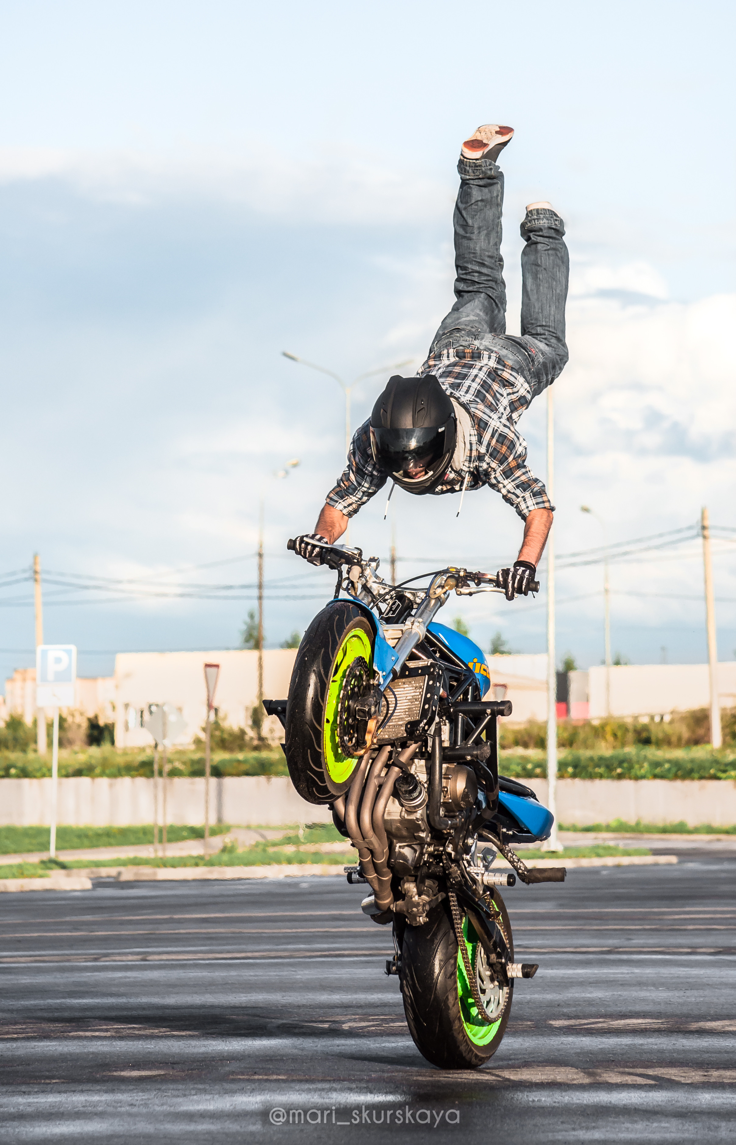 Стантрайдинг / Stuntriding. Мотофотограф в Санкт-Петербурге Мария Скурская