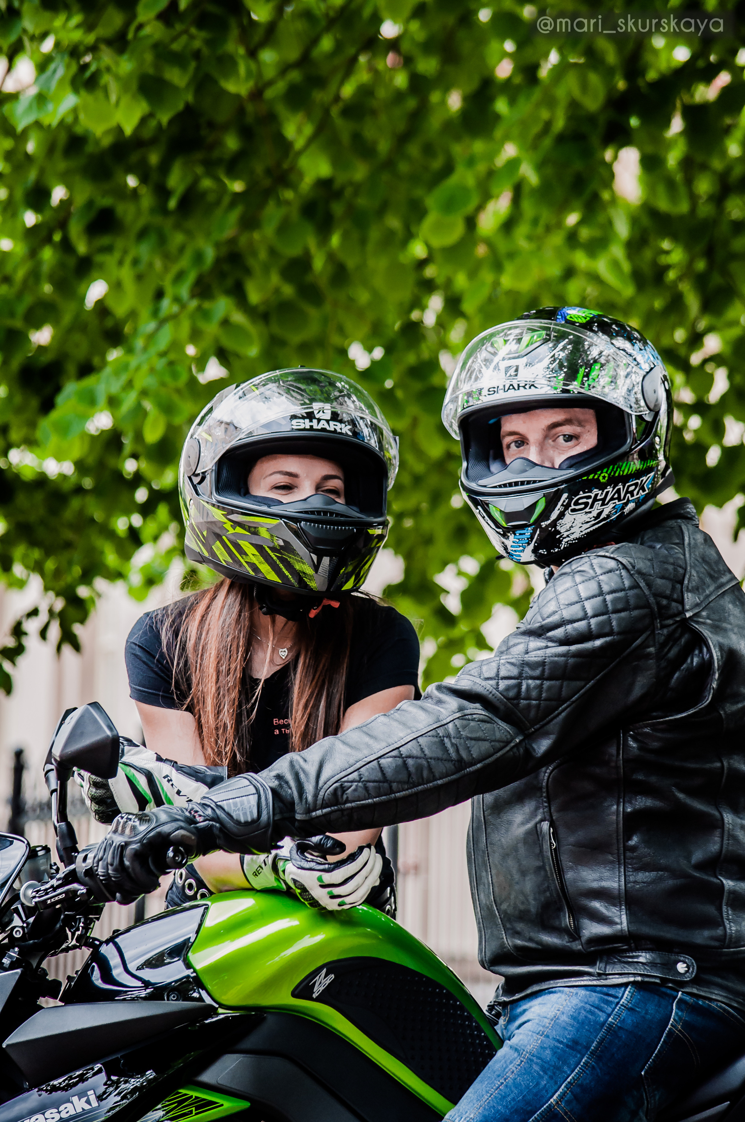 Кира и Кирилл — Kawasaki Z1000. Мотофотограф в Санкт-Петербурге Мария Скурская