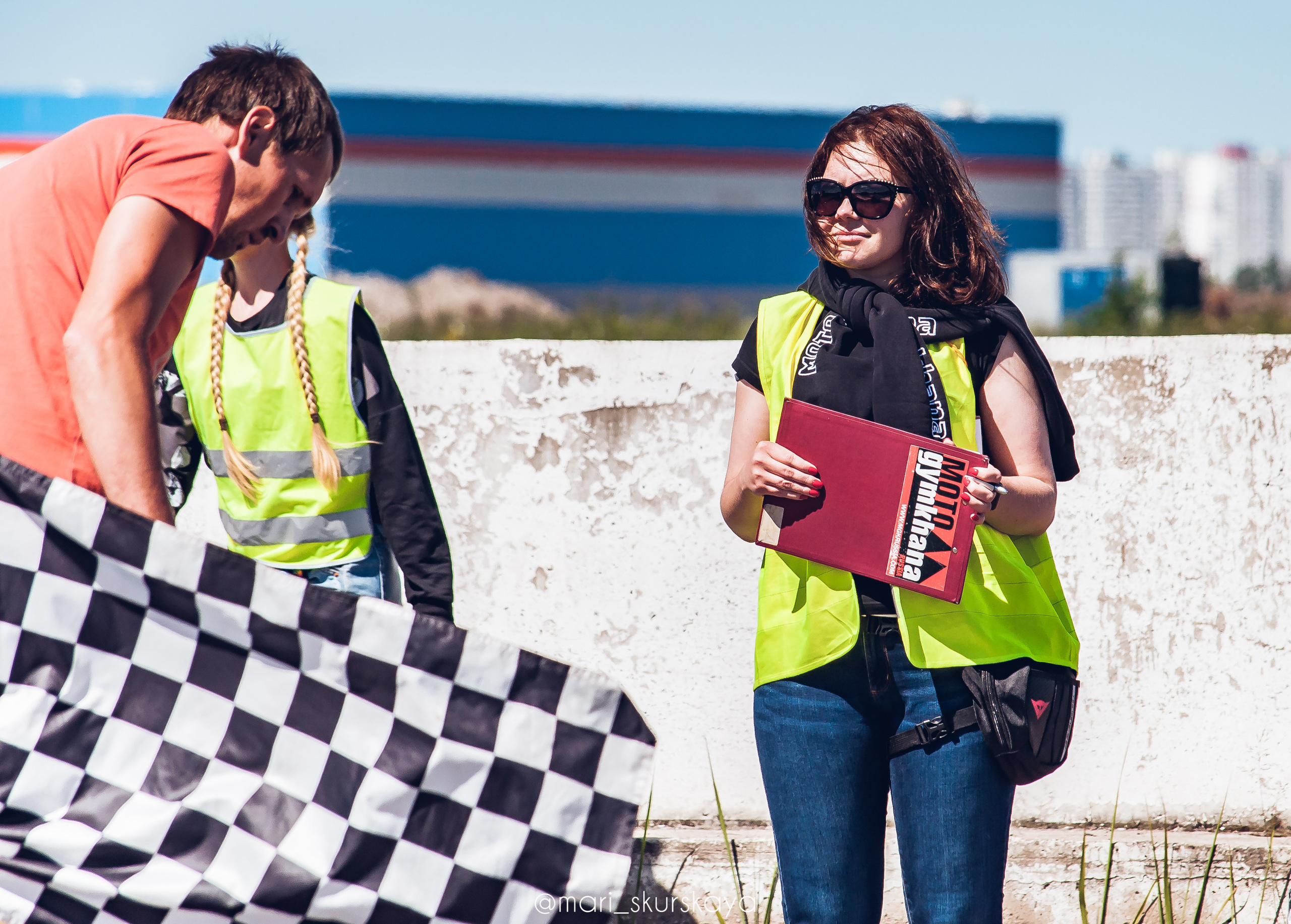 Соревнования по Мотоджимхане — 2019 Чемпионат СПб II этап. Мотофотограф в Санкт-Петербурге Мария Скурская