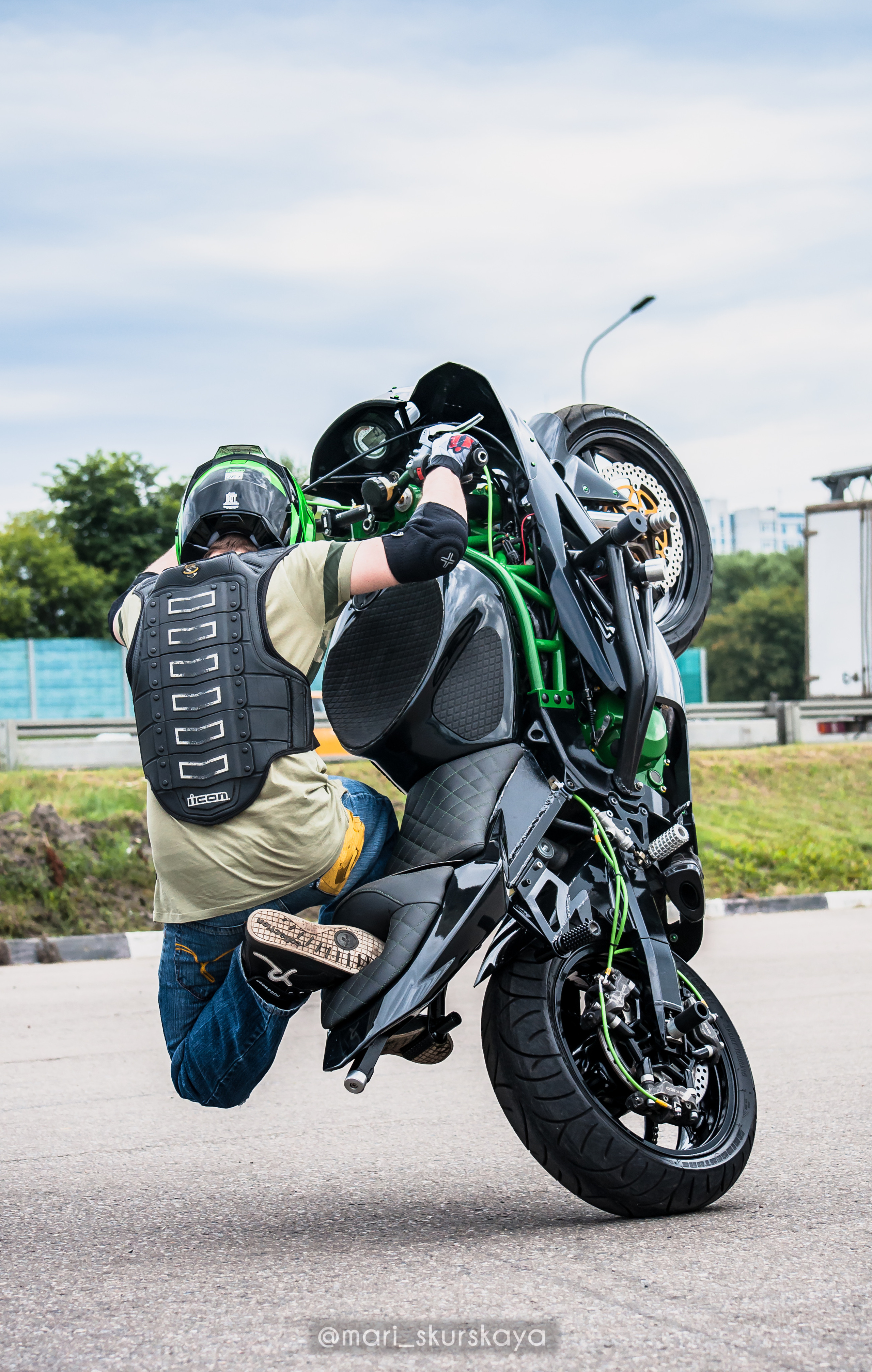 Стантрайдинг / Stuntriding. Мотофотограф в Санкт-Петербурге Мария Скурская