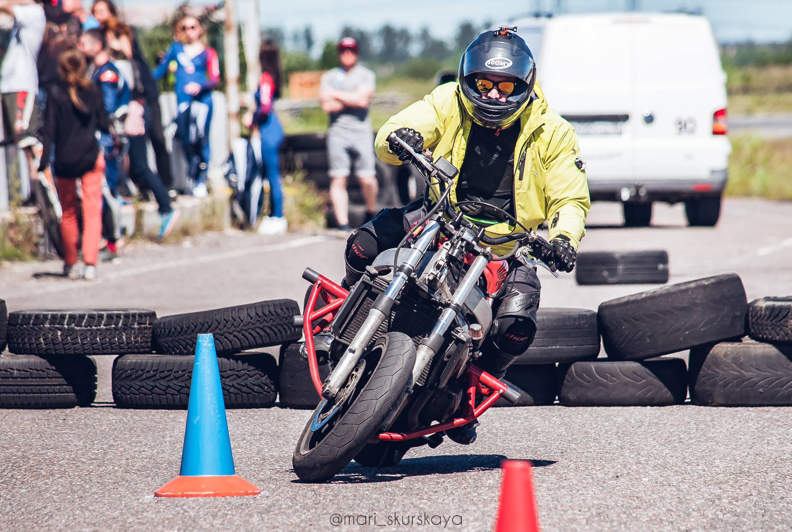 Соревнования по Мотоджимхане — 2019 Чемпионат СПб II этап. Мотофотограф в Санкт-Петербурге Мария Скурская