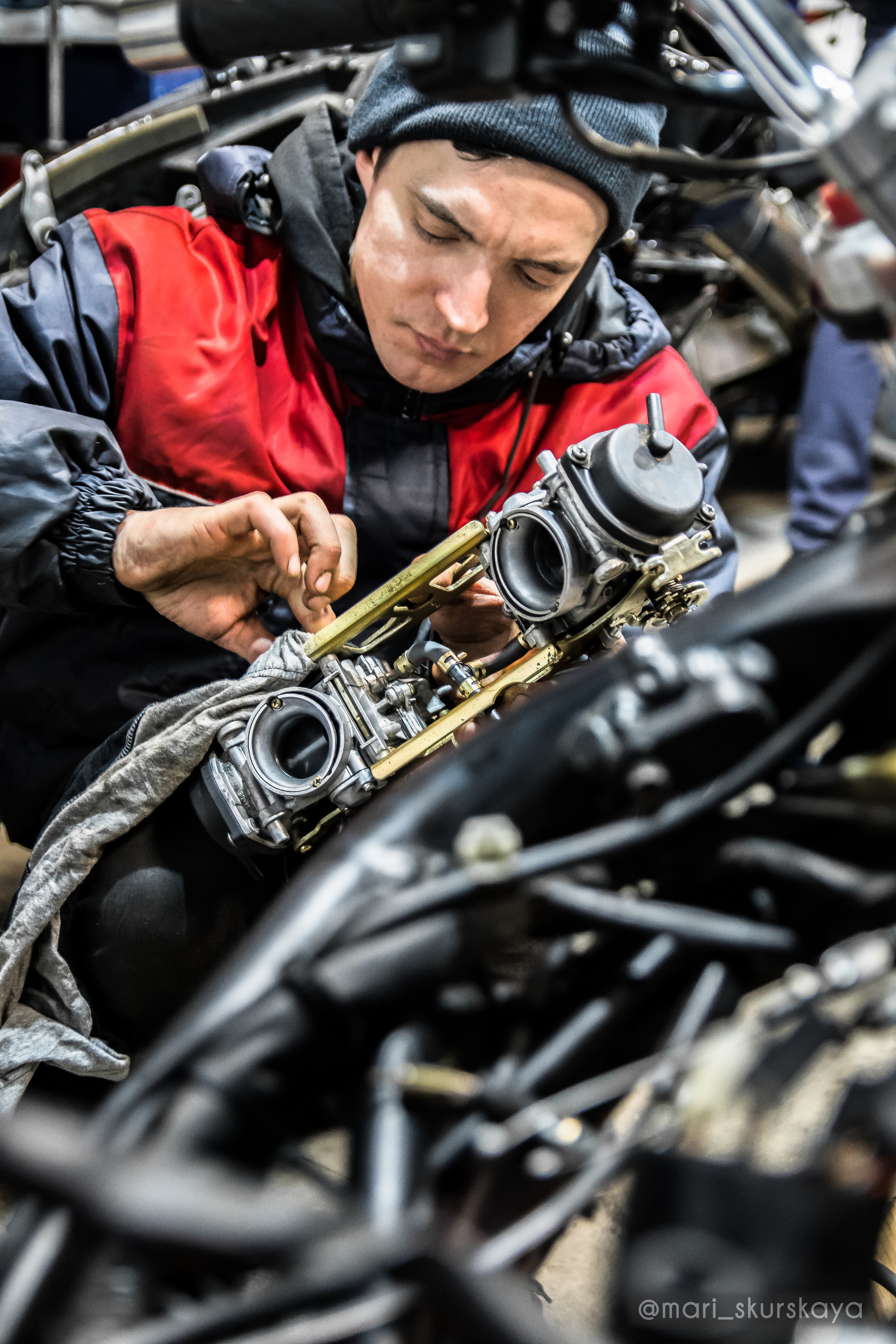 Мотосервис. Мотофотограф в Санкт-Петербурге Мария Скурская
