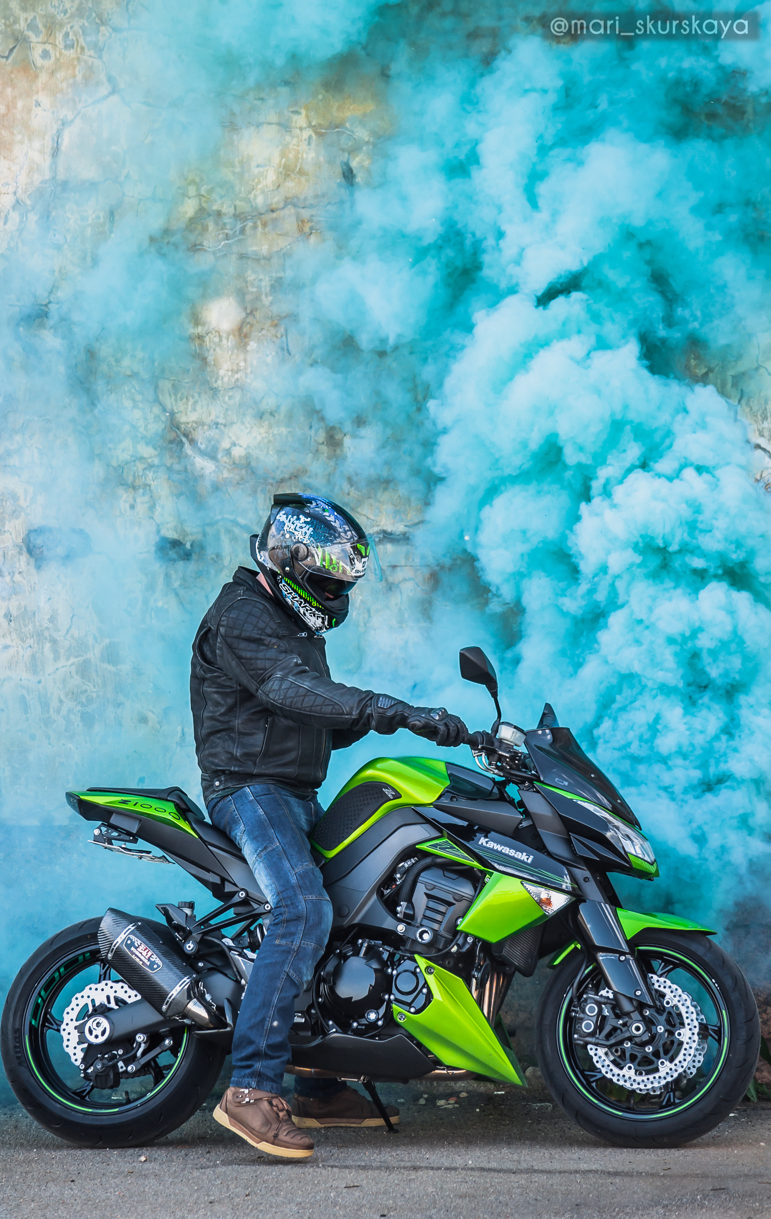 Кира и Кирилл — Kawasaki Z1000. Мотофотограф в Санкт-Петербурге Мария Скурская