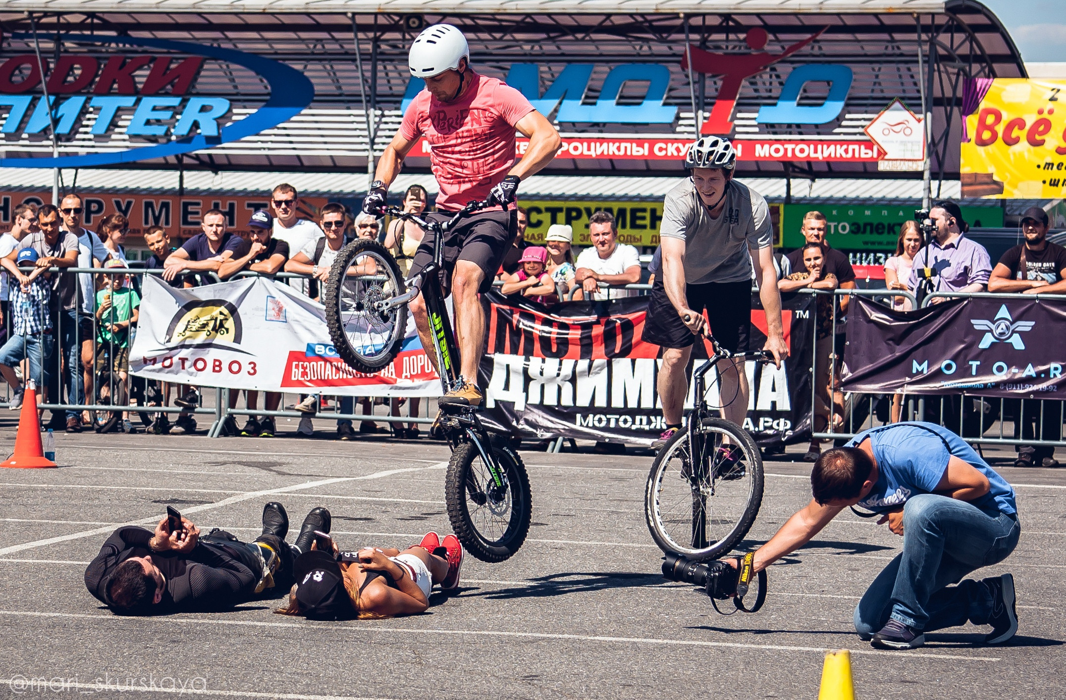 Соревнования по Мотоджимхане — 2018 Юнона. Мотофотограф в Санкт-Петербурге Мария Скурская
