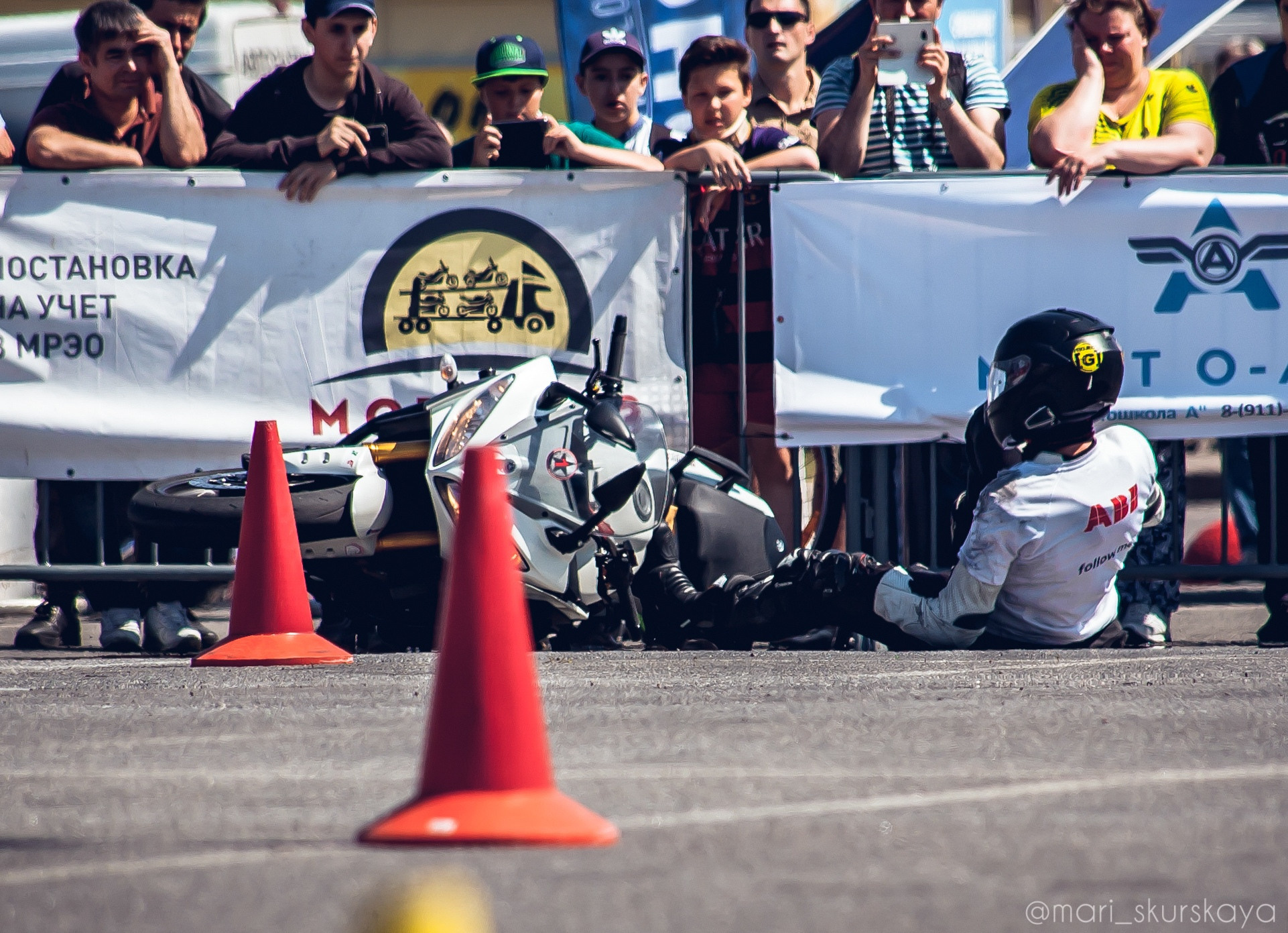 Соревнования по Мотоджимхане — 2018 Юнона. Мотофотограф в Санкт-Петербурге Мария Скурская