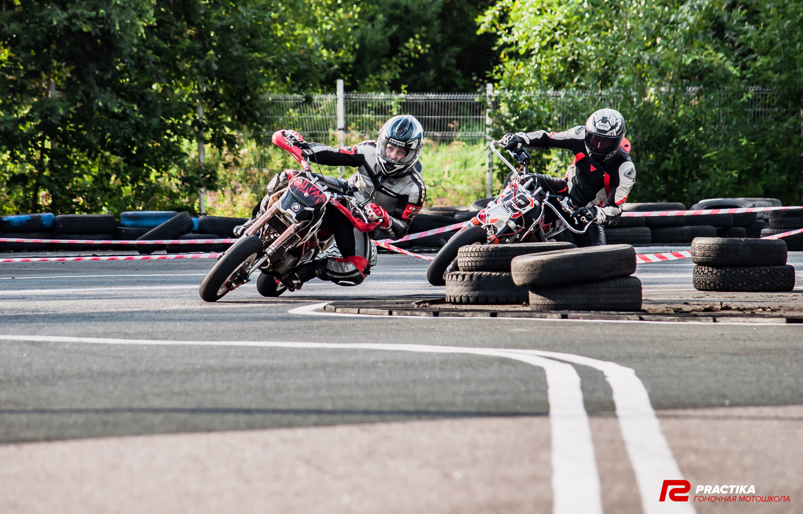 Соревнования гоночной мотошколы PRACTIKA. Мотофотограф в Санкт-Петербурге Мария Скурская