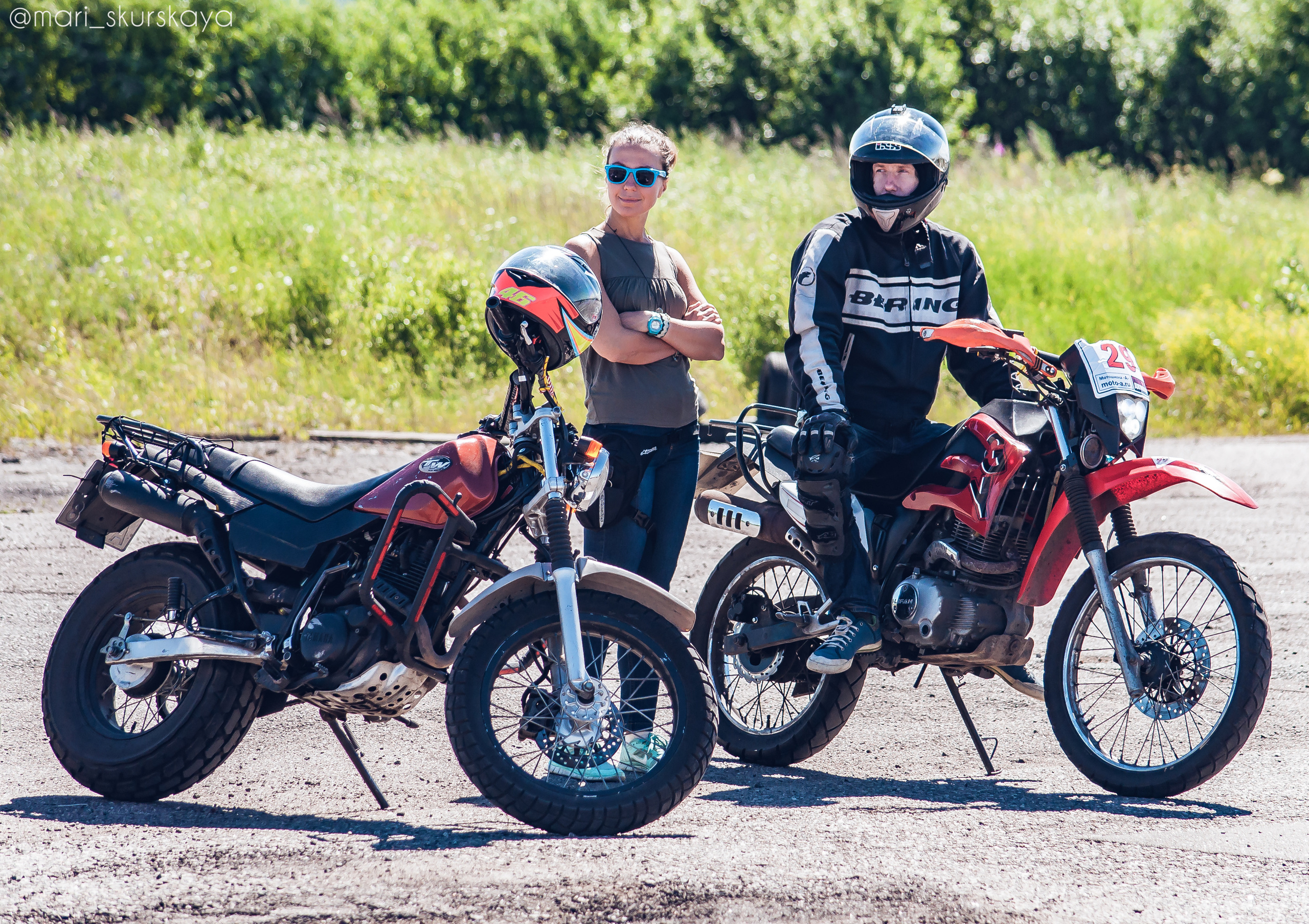 Соревнования по Мотоджимхане — 2019 Чемпионат СПб II этап. Мотофотограф в Санкт-Петербурге Мария Скурская