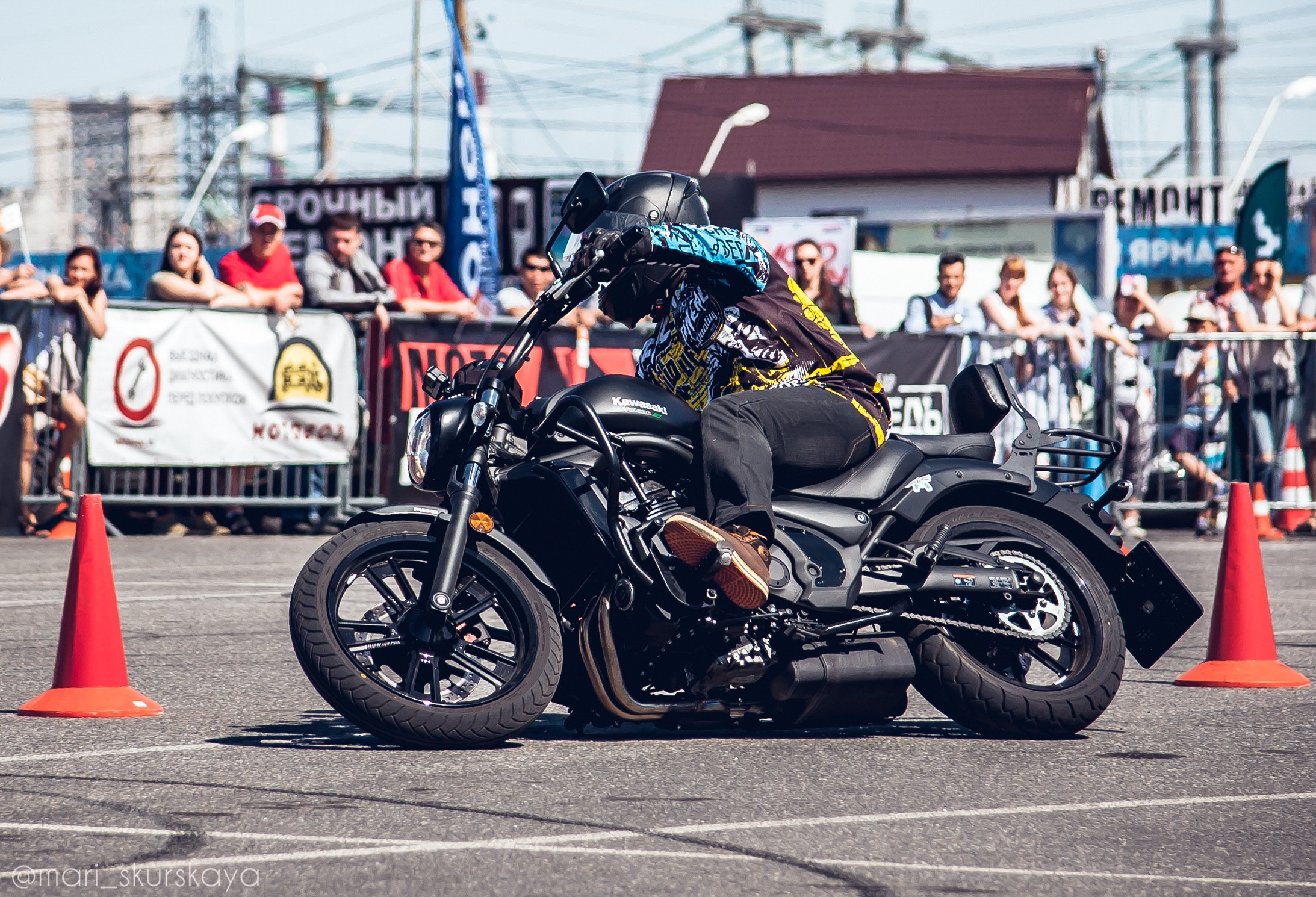 Соревнования по Мотоджимхане — 2018 Юнона. Мотофотограф в Санкт-Петербурге Мария Скурская