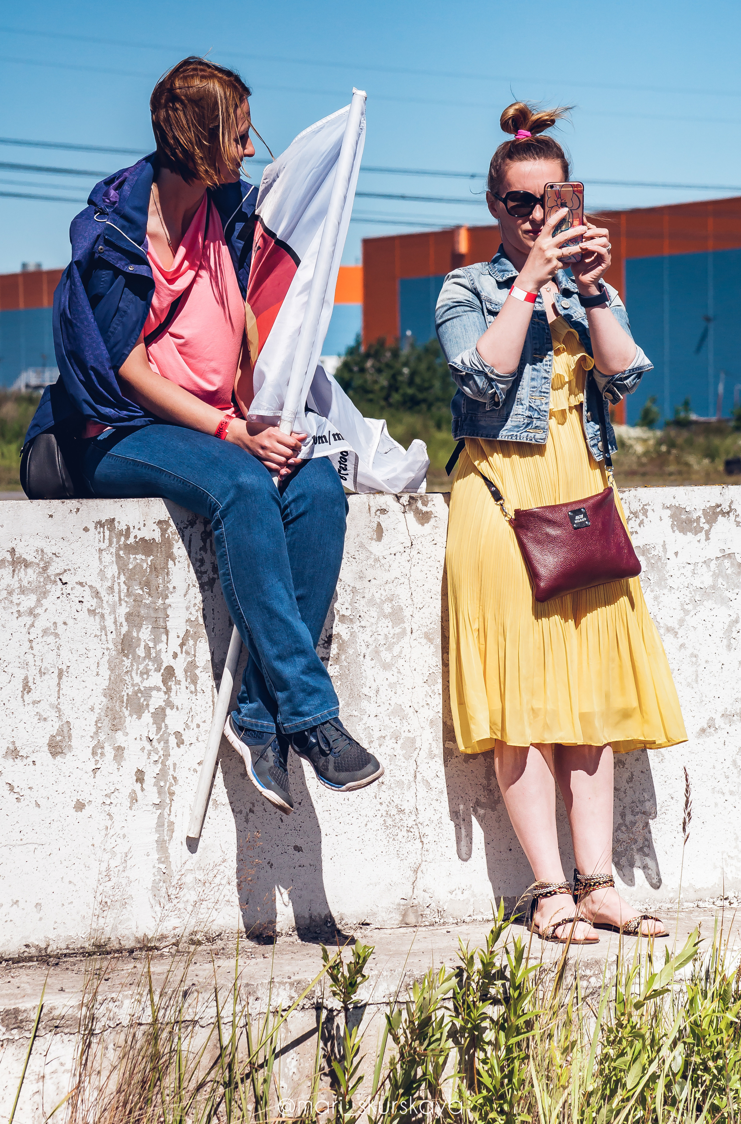 Соревнования по Мотоджимхане — 2019 Чемпионат СПб II этап. Мотофотограф в Санкт-Петербурге Мария Скурская