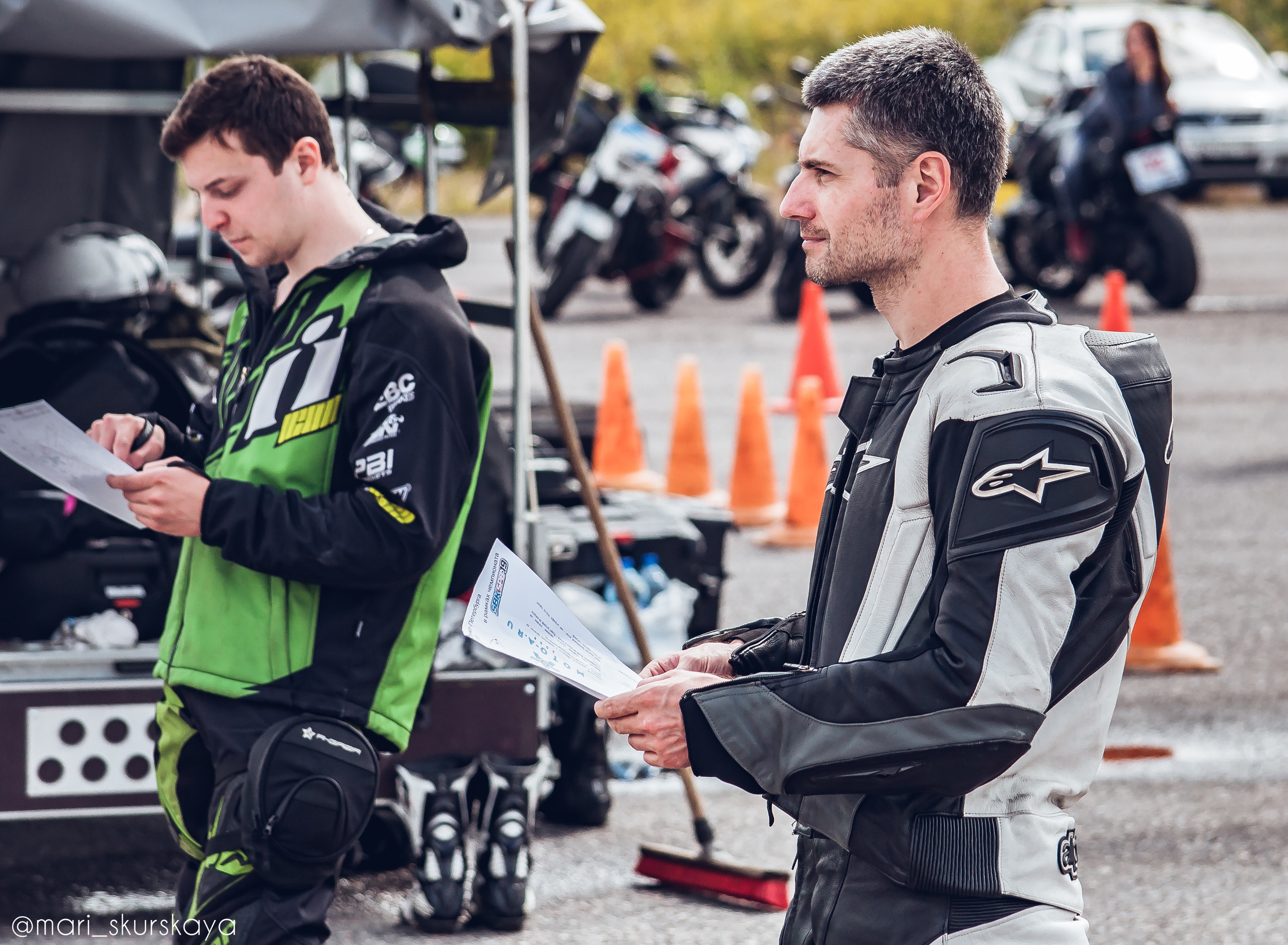 Соревнования по Мотоджимхане — 2019 Чемпионат СПб I этап. Мотофотограф в Санкт-Петербурге Мария Скурская