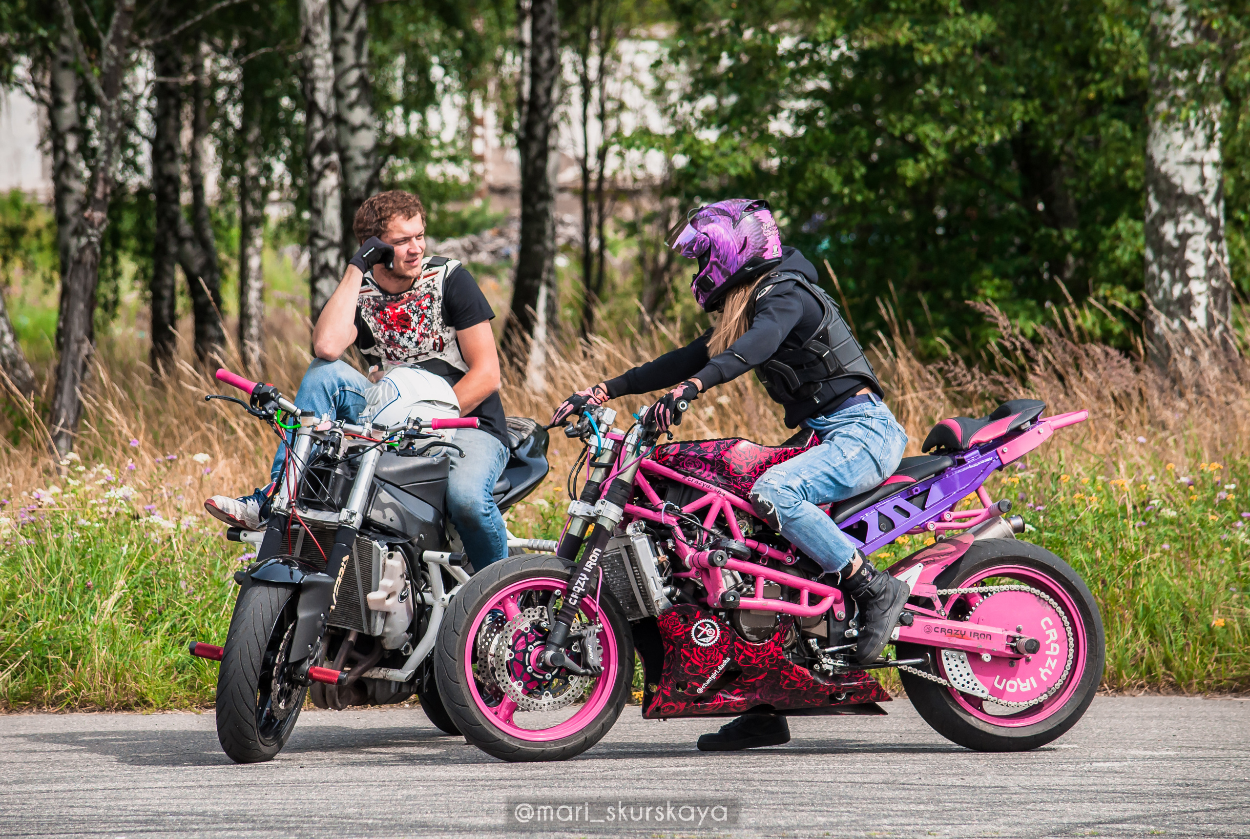 Стантрайдинг / Stuntriding. Мотофотограф в Санкт-Петербурге Мария Скурская