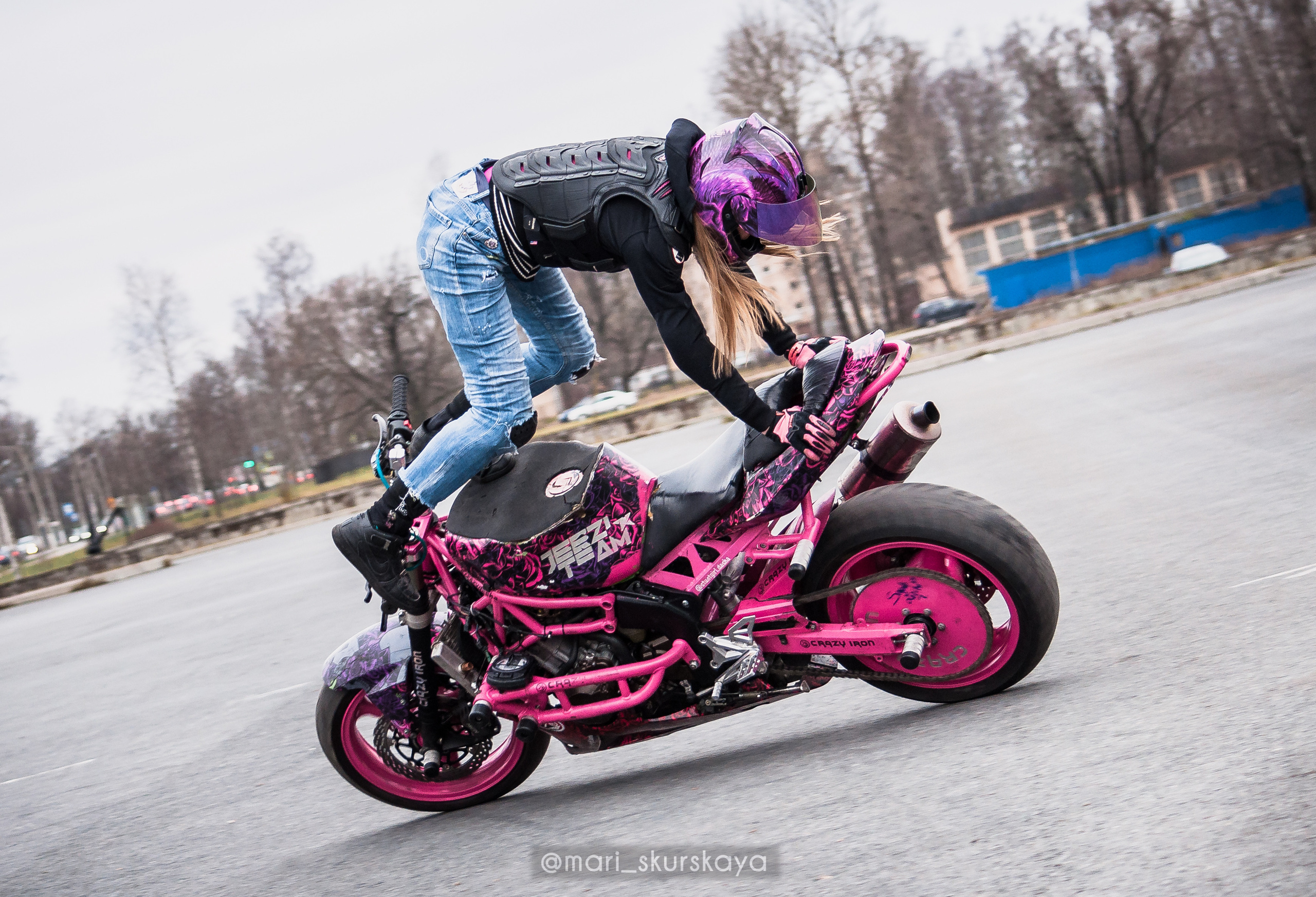 Стантрайдинг / Stuntriding. Мотофотограф в Санкт-Петербурге Мария Скурская
