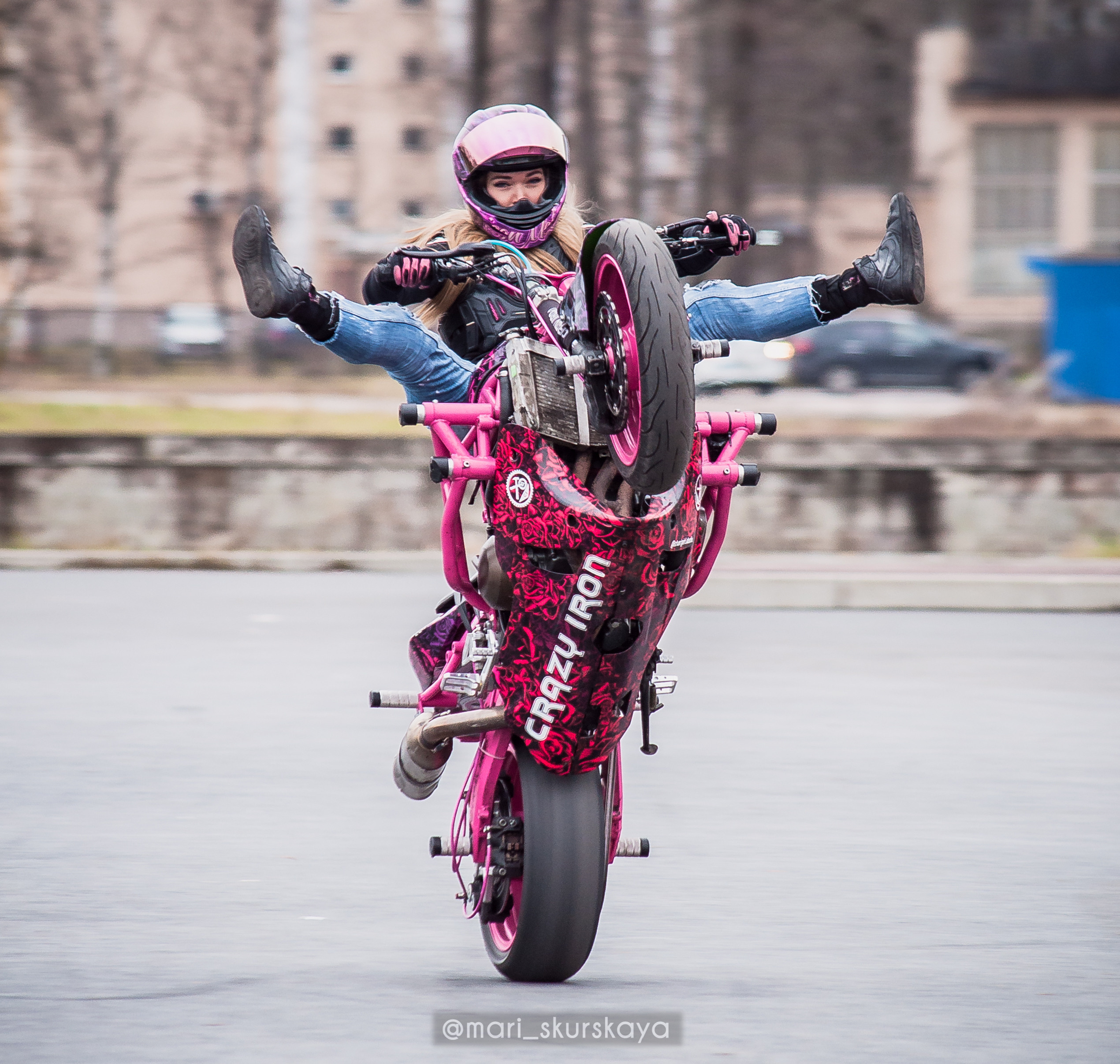 Стантрайдинг / Stuntriding. Мотофотограф в Санкт-Петербурге Мария Скурская