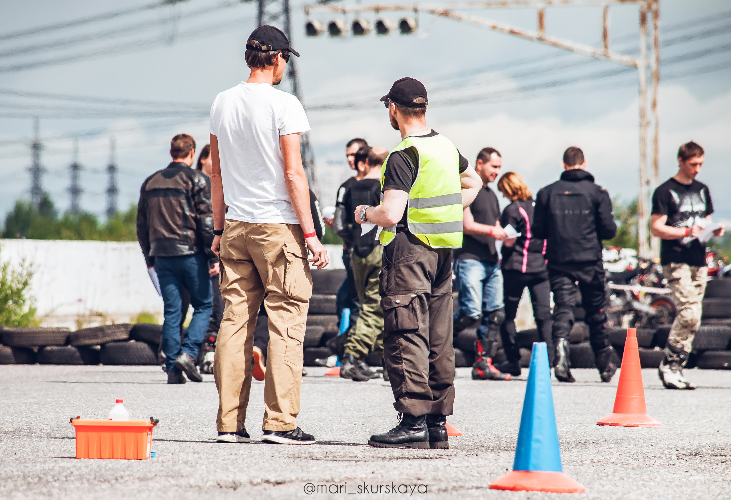 Соревнования по Мотоджимхане — 2019 Чемпионат СПб I этап. Мотофотограф в Санкт-Петербурге Мария Скурская