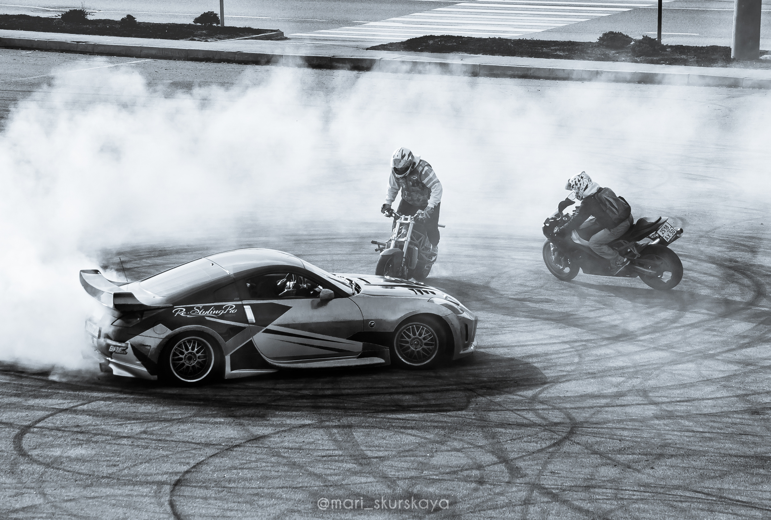 Стантрайдинг / Stuntriding. Мотофотограф в Санкт-Петербурге Мария Скурская