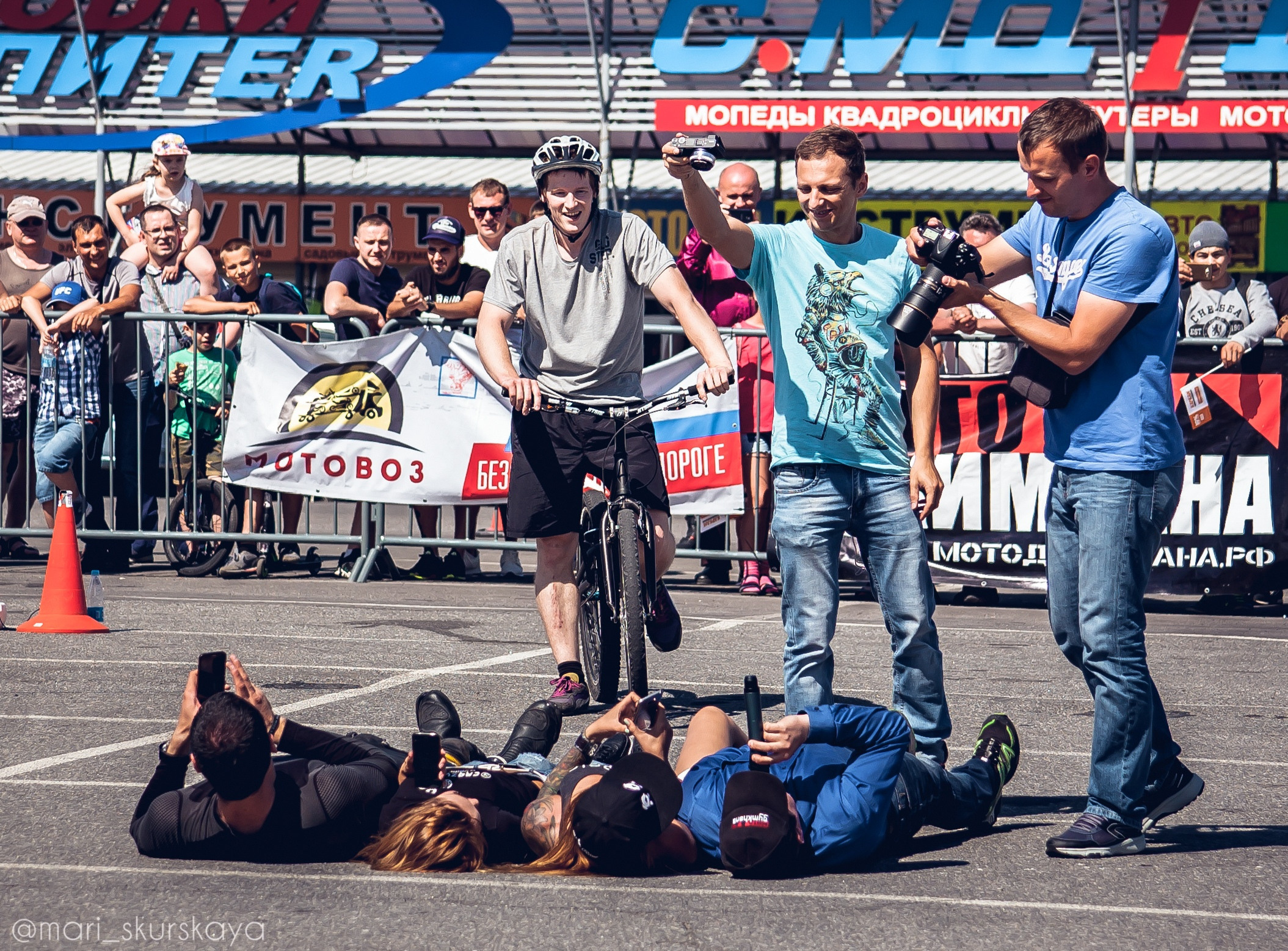 Соревнования по Мотоджимхане — 2018 Юнона. Мотофотограф в Санкт-Петербурге Мария Скурская