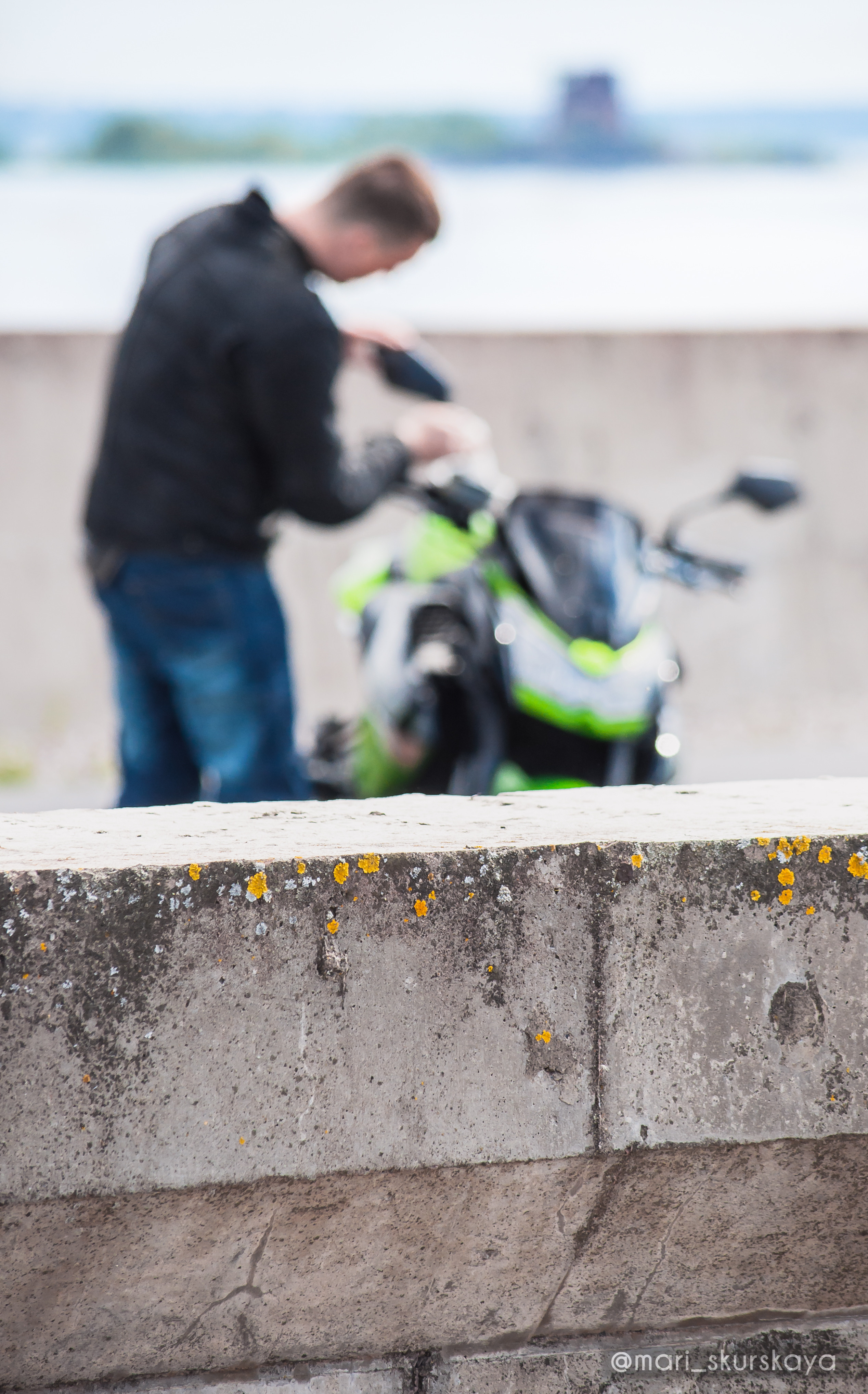 Кира и Кирилл — Kawasaki Z1000. Мотофотограф в Санкт-Петербурге Мария Скурская