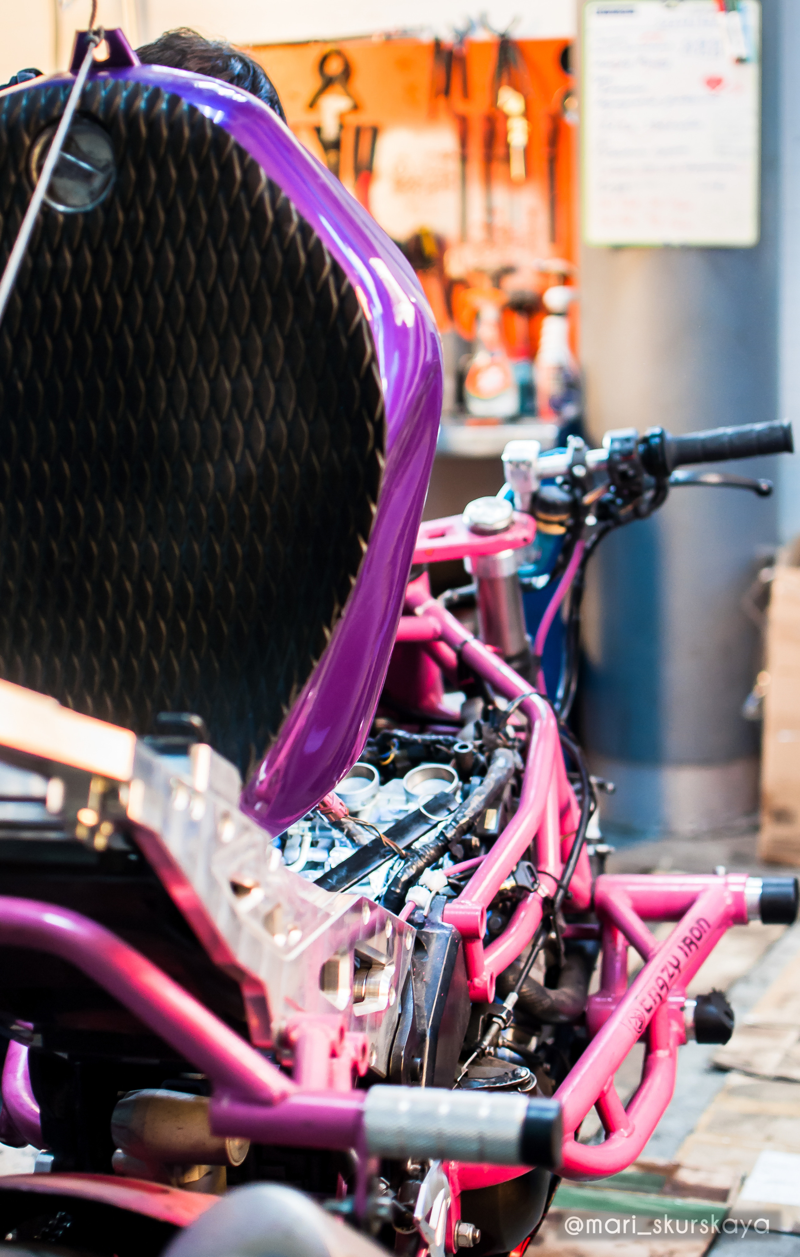 Мотосервис. Мотофотограф в Санкт-Петербурге Мария Скурская