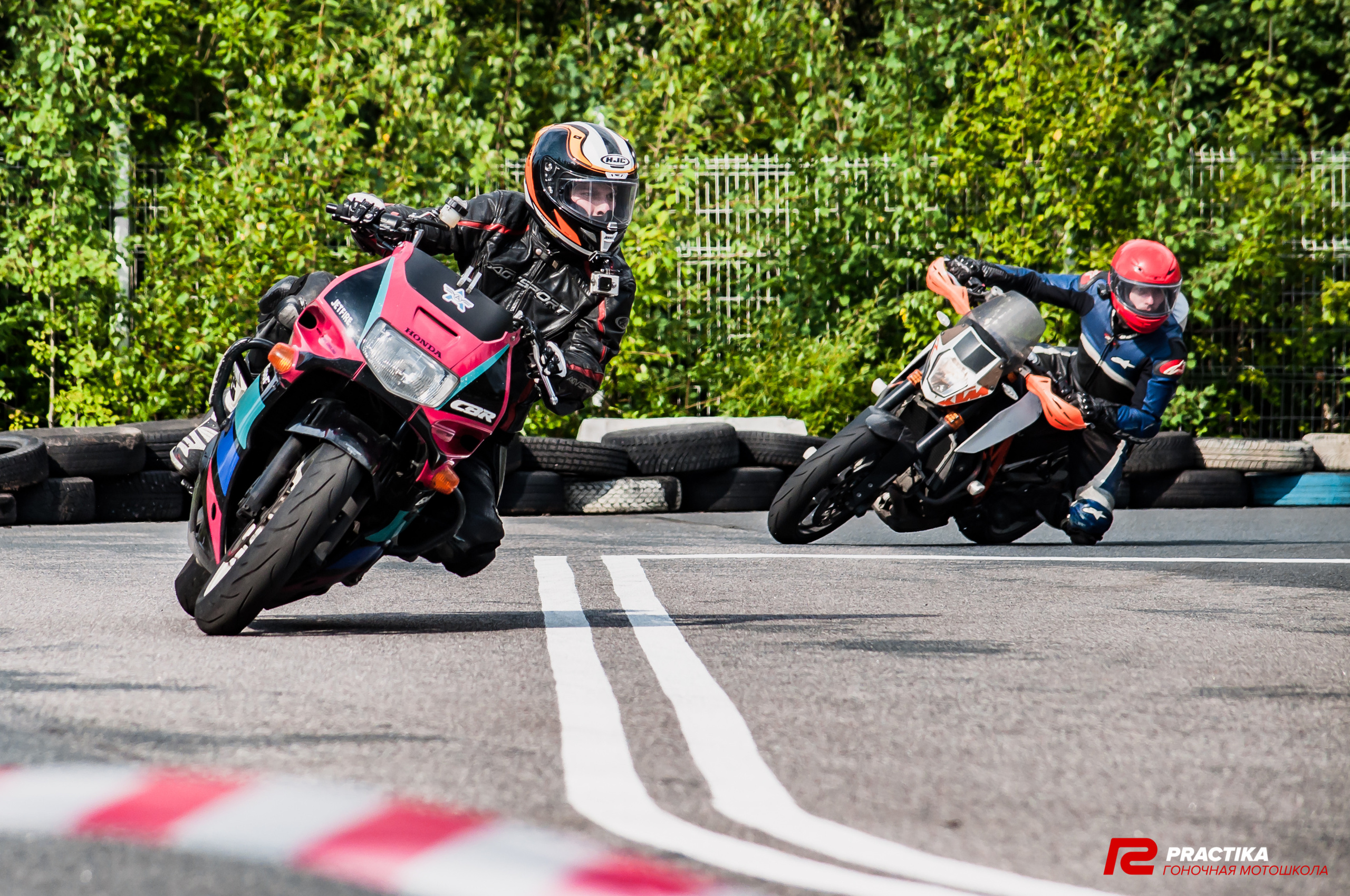 Соревнования гоночной мотошколы PRACTIKA. Мотофотограф в Санкт-Петербурге Мария Скурская