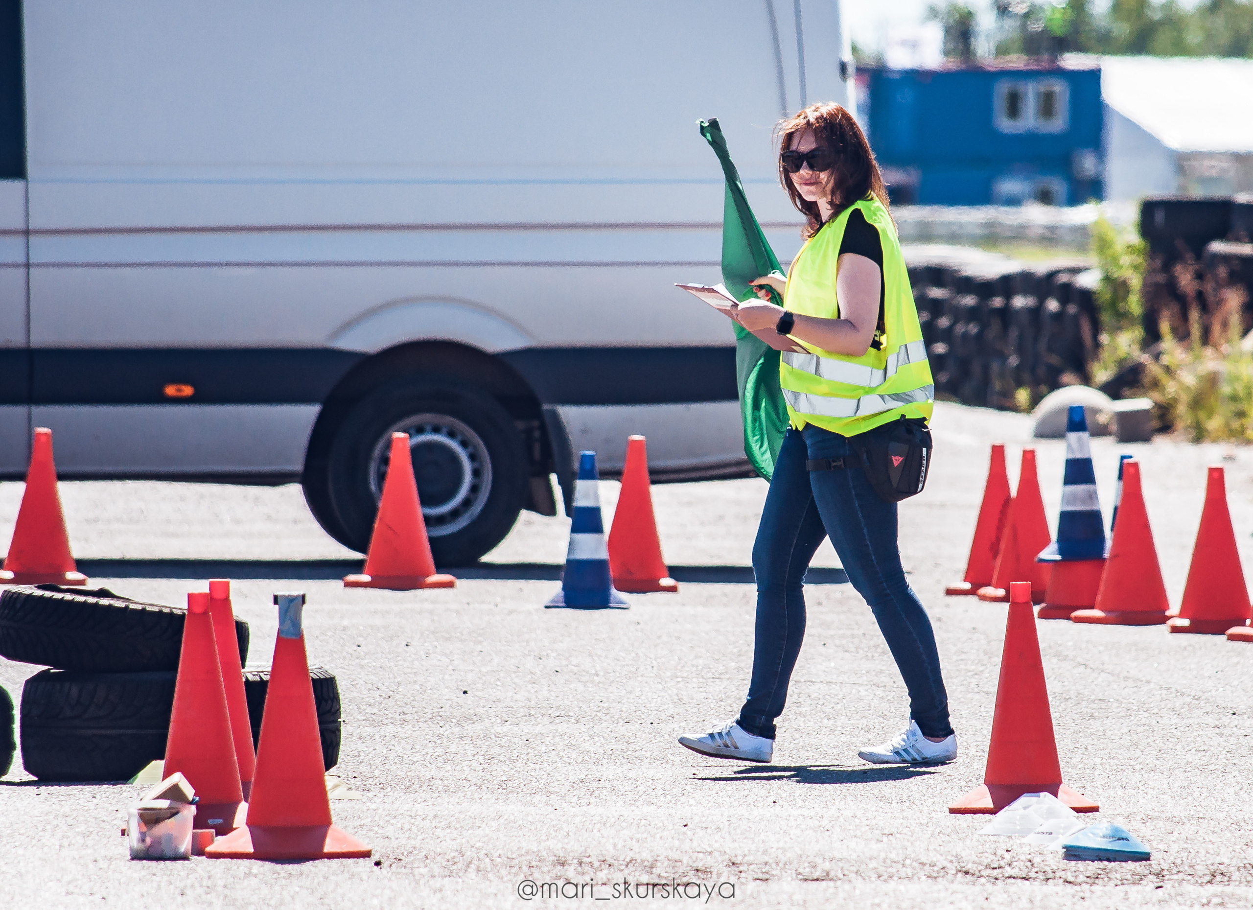 Соревнования по Мотоджимхане — 2019 Чемпионат СПб II этап. Мотофотограф в Санкт-Петербурге Мария Скурская