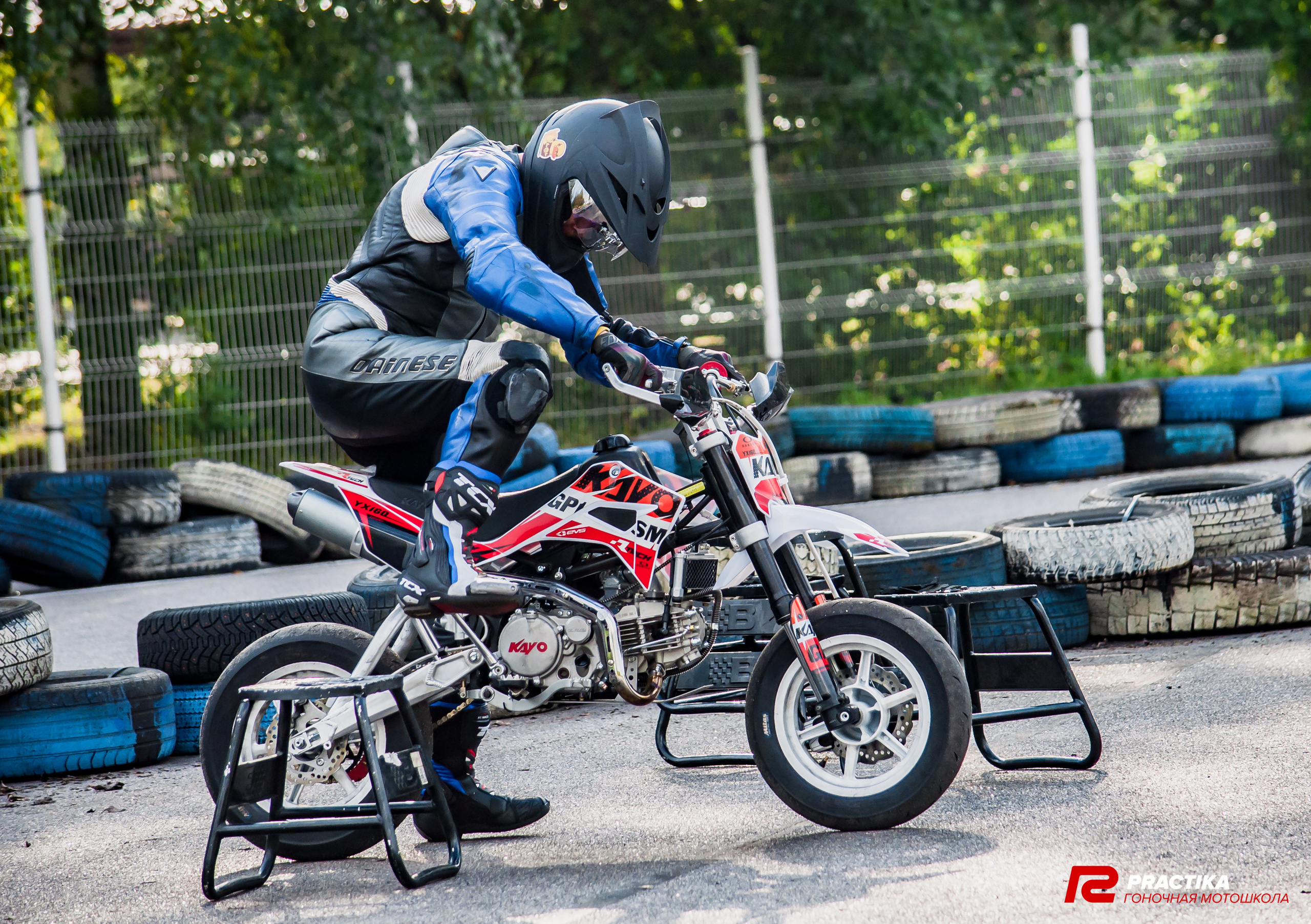 Соревнования гоночной мотошколы PRACTIKA. Мотофотограф в Санкт-Петербурге Мария Скурская