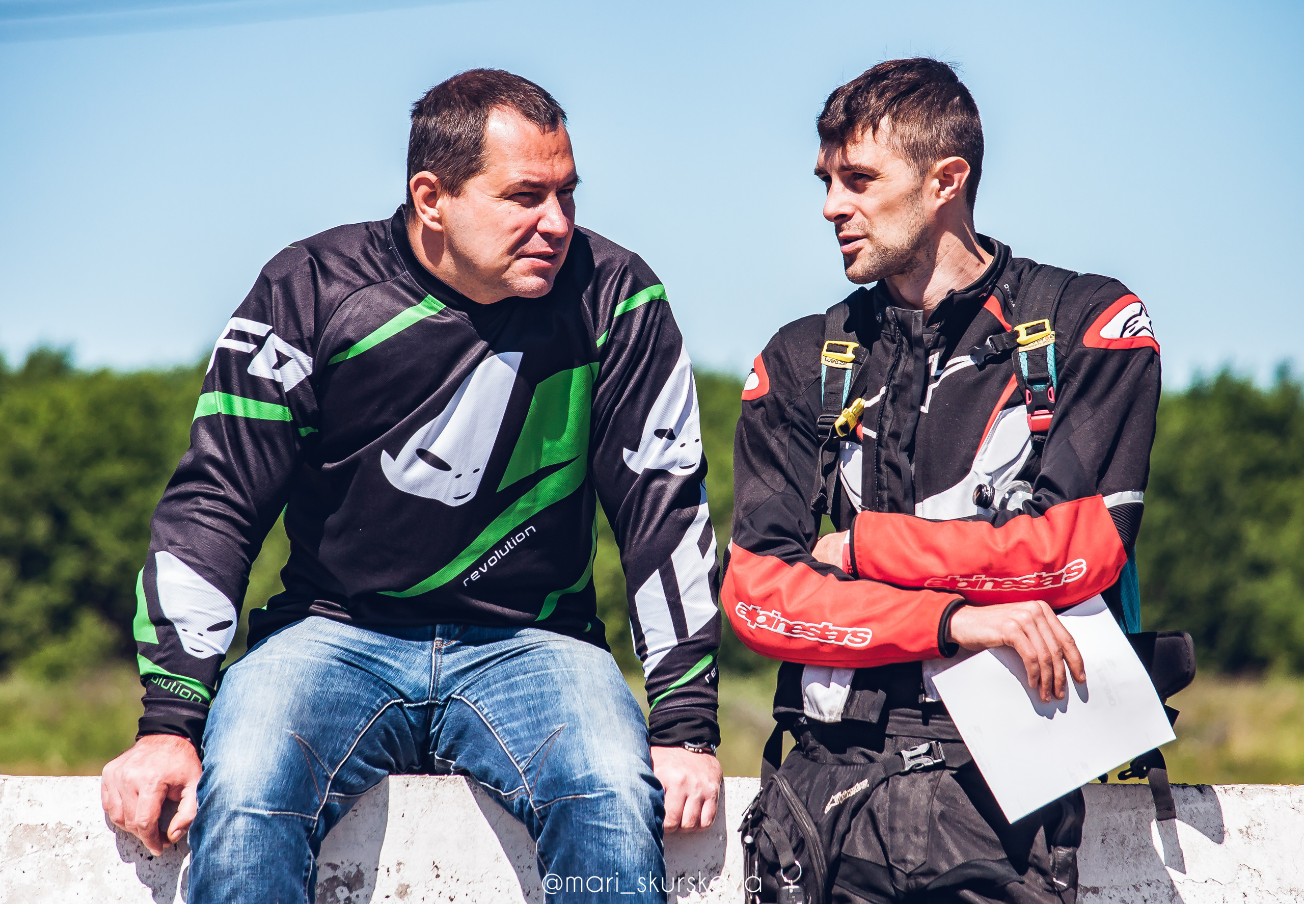 Соревнования по Мотоджимхане — 2019 Чемпионат СПб II этап. Мотофотограф в Санкт-Петербурге Мария Скурская