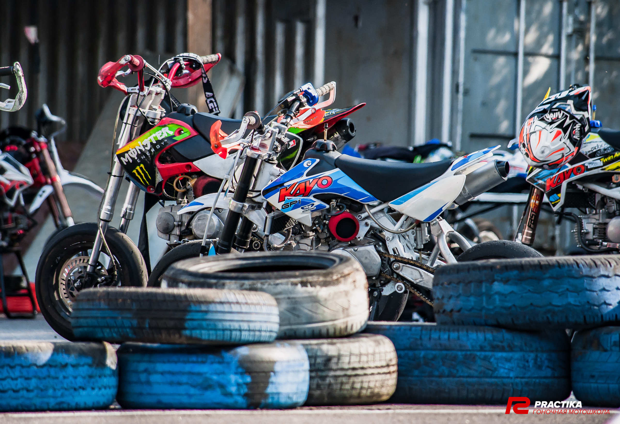 Соревнования гоночной мотошколы PRACTIKA. Мотофотограф в Санкт-Петербурге Мария Скурская
