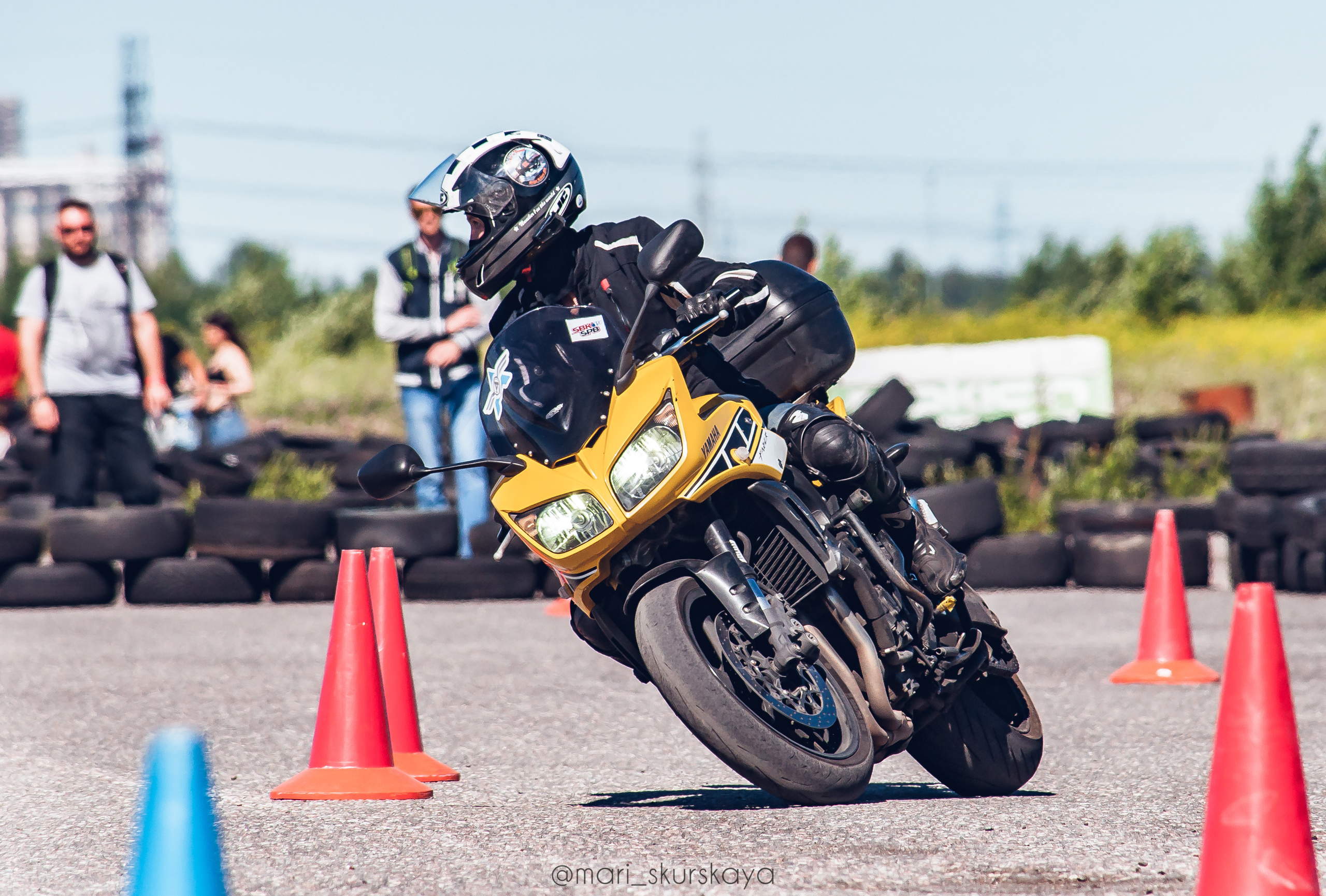 Соревнования по Мотоджимхане — 2019 Чемпионат СПб II этап. Мотофотограф в Санкт-Петербурге Мария Скурская