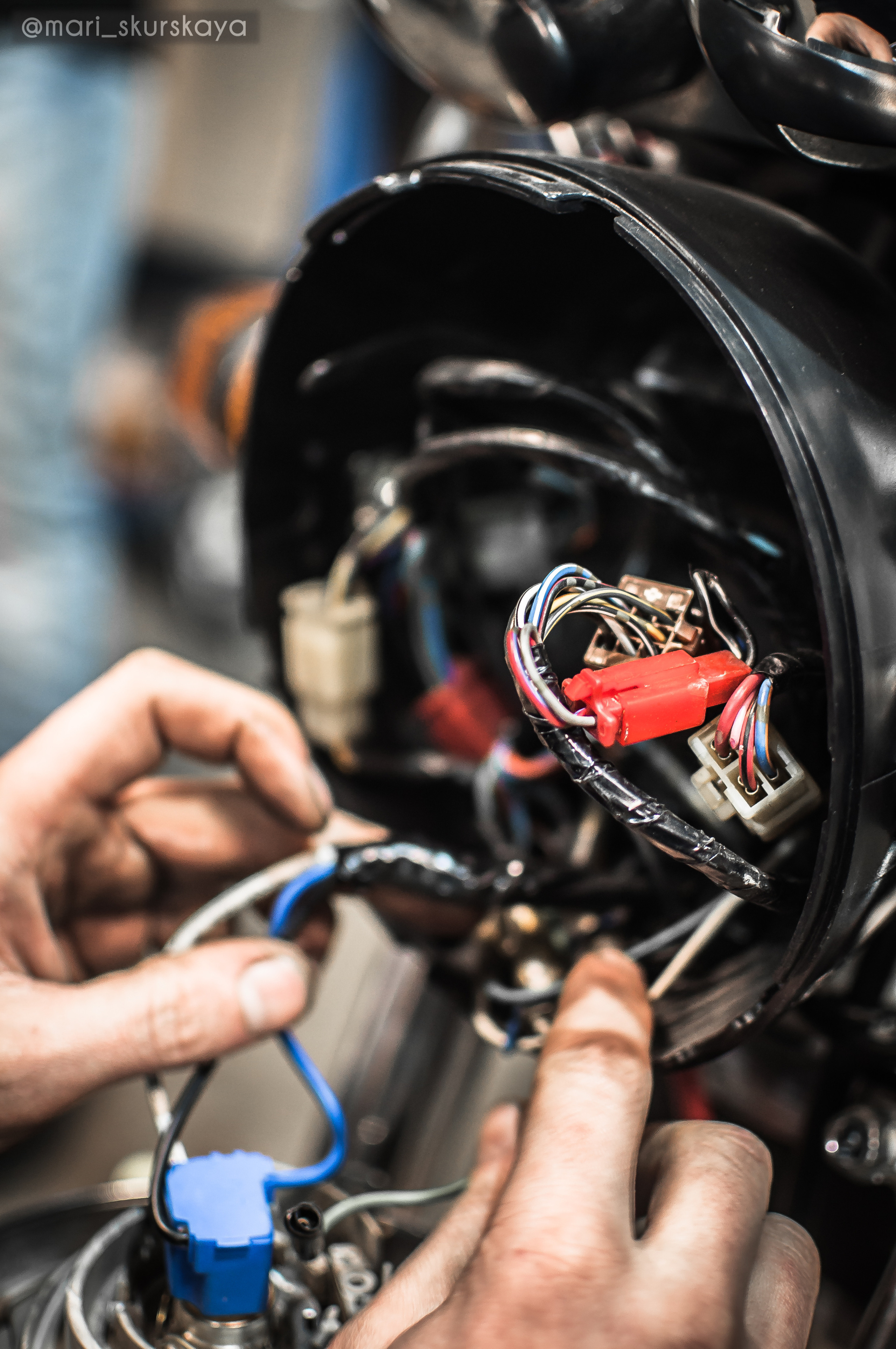 Мотосервис. Мотофотограф в Санкт-Петербурге Мария Скурская