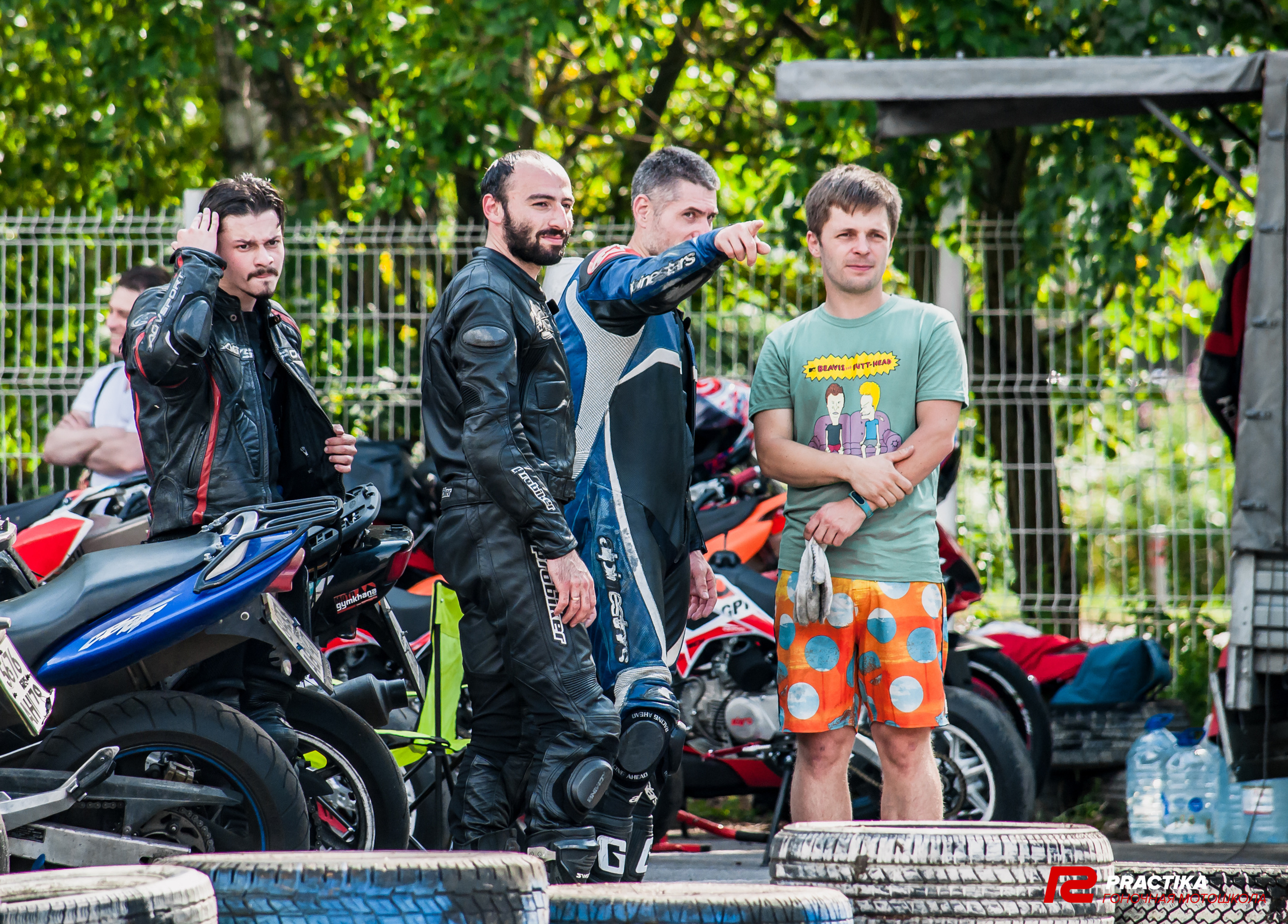 Соревнования гоночной мотошколы PRACTIKA. Мотофотограф в Санкт-Петербурге Мария Скурская