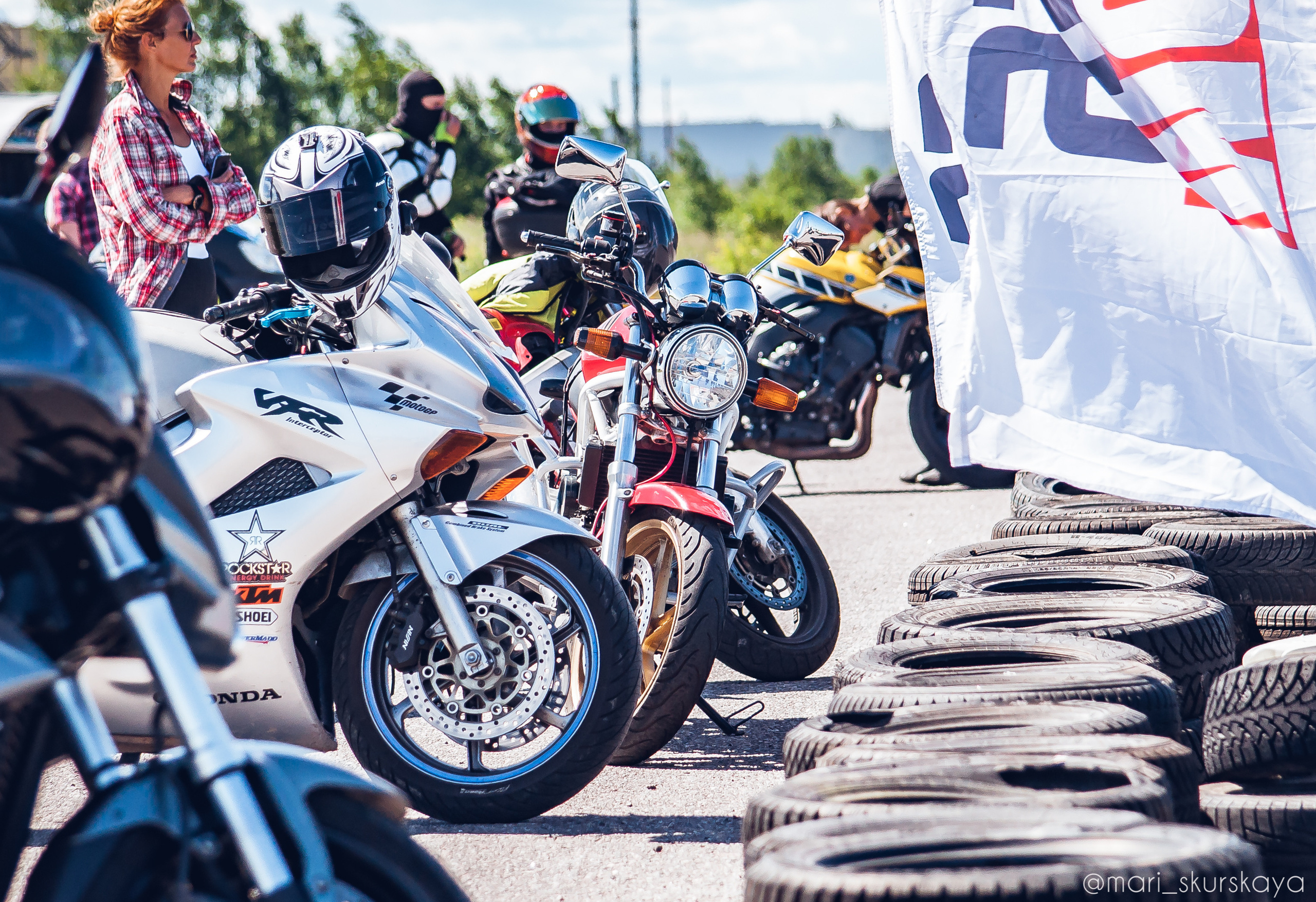 Соревнования по Мотоджимхане — 2019 Чемпионат СПб II этап. Мотофотограф в Санкт-Петербурге Мария Скурская