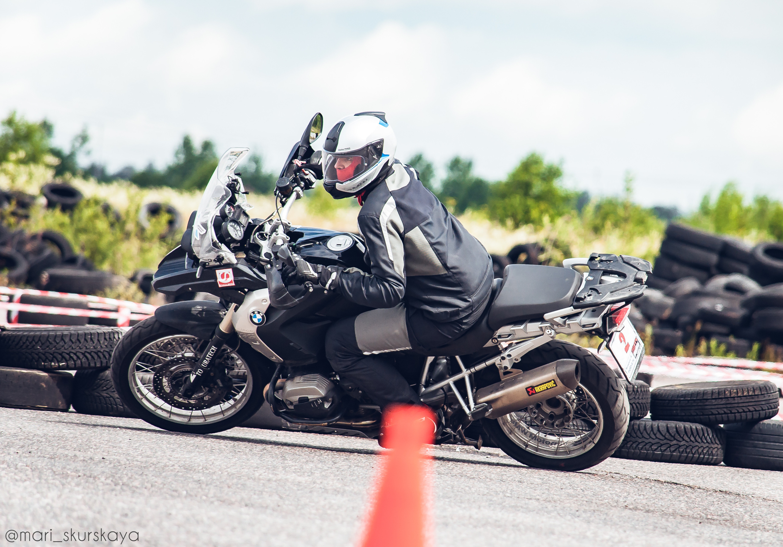 Соревнования по Мотоджимхане — 2019 Чемпионат СПб I этап. Мотофотограф в Санкт-Петербурге Мария Скурская
