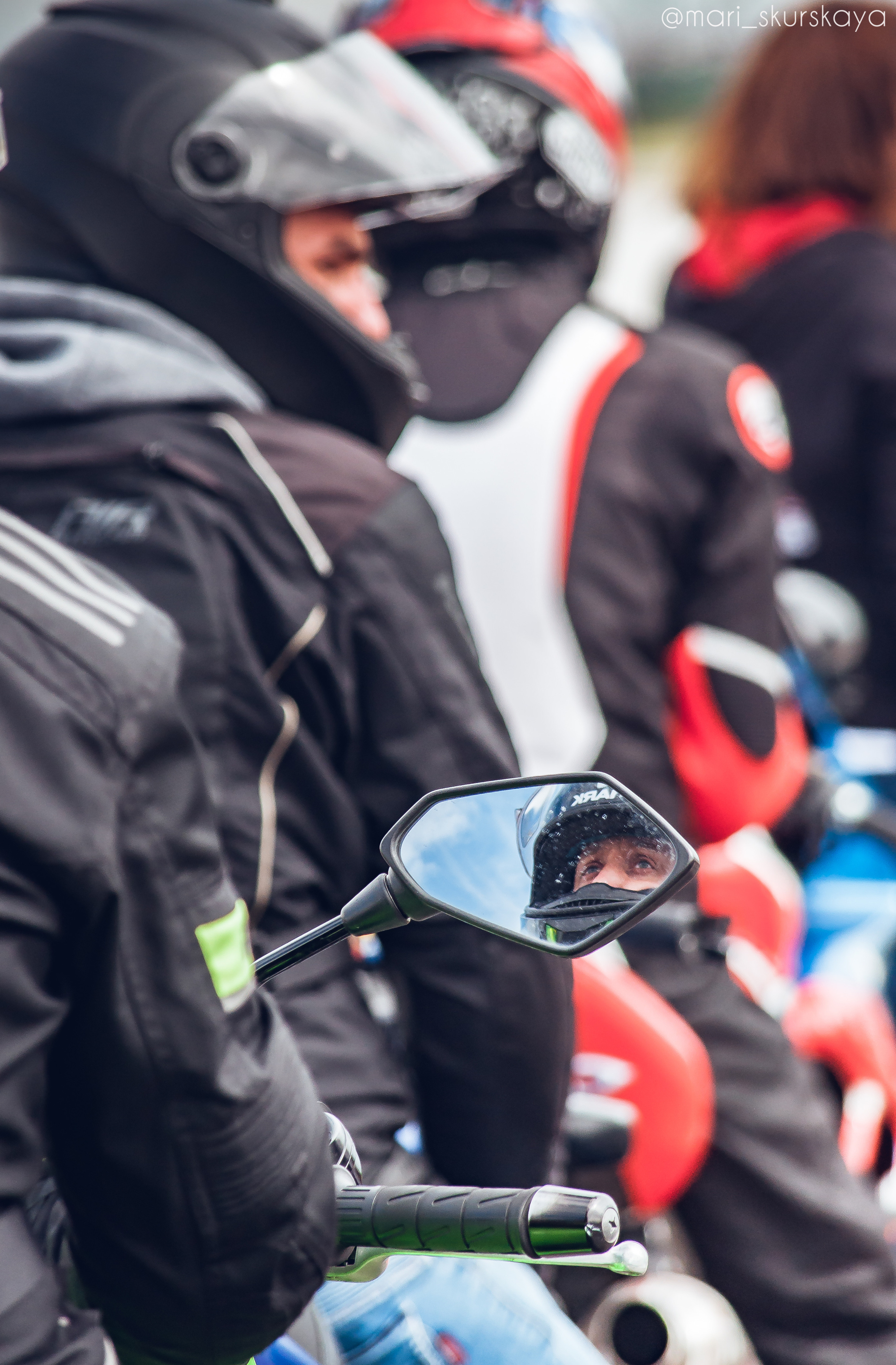 Соревнования по Мотоджимхане — 2019 Чемпионат СПб I этап. Мотофотограф в Санкт-Петербурге Мария Скурская