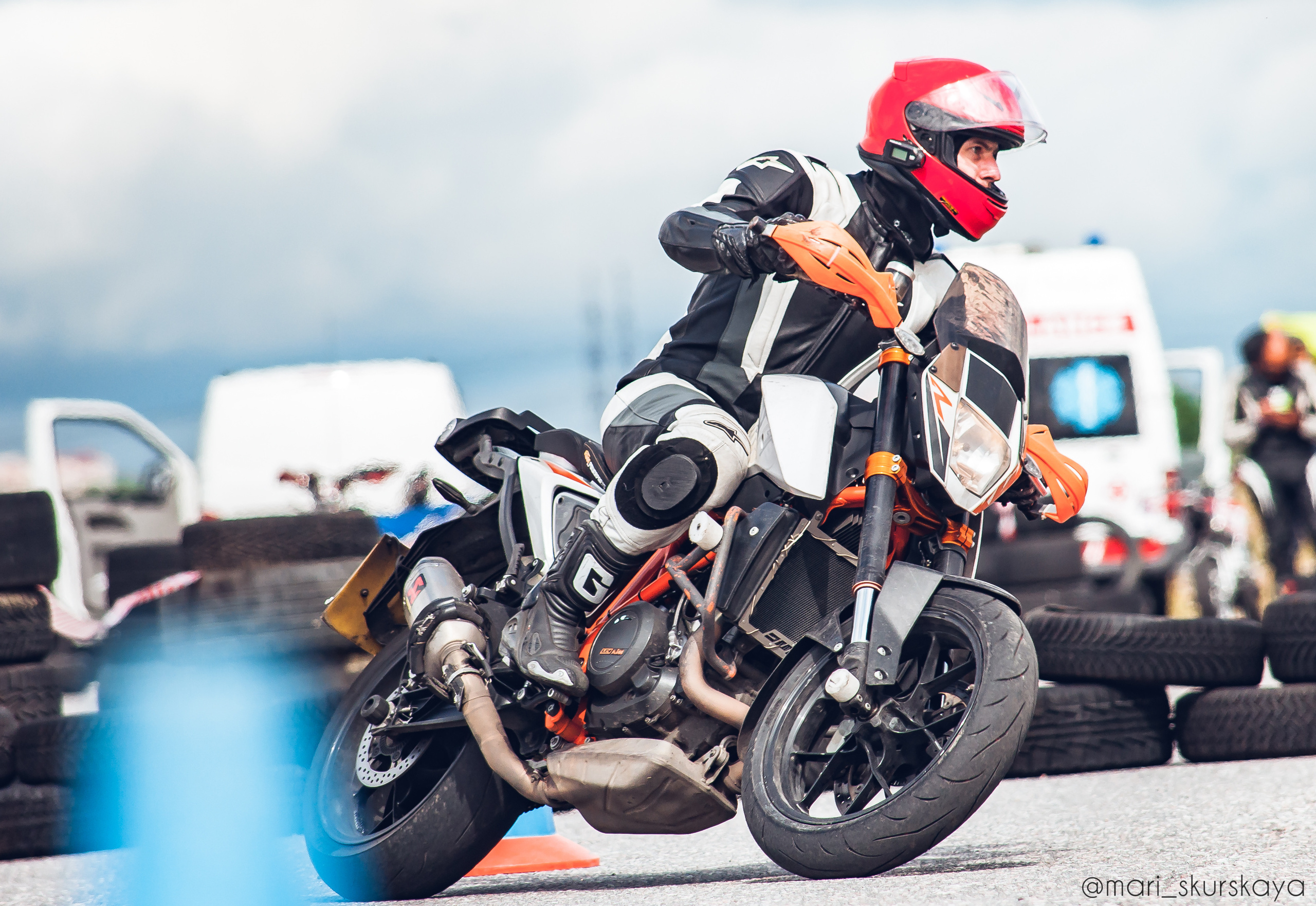 Соревнования по Мотоджимхане — 2019 Чемпионат СПб I этап. Мотофотограф в Санкт-Петербурге Мария Скурская