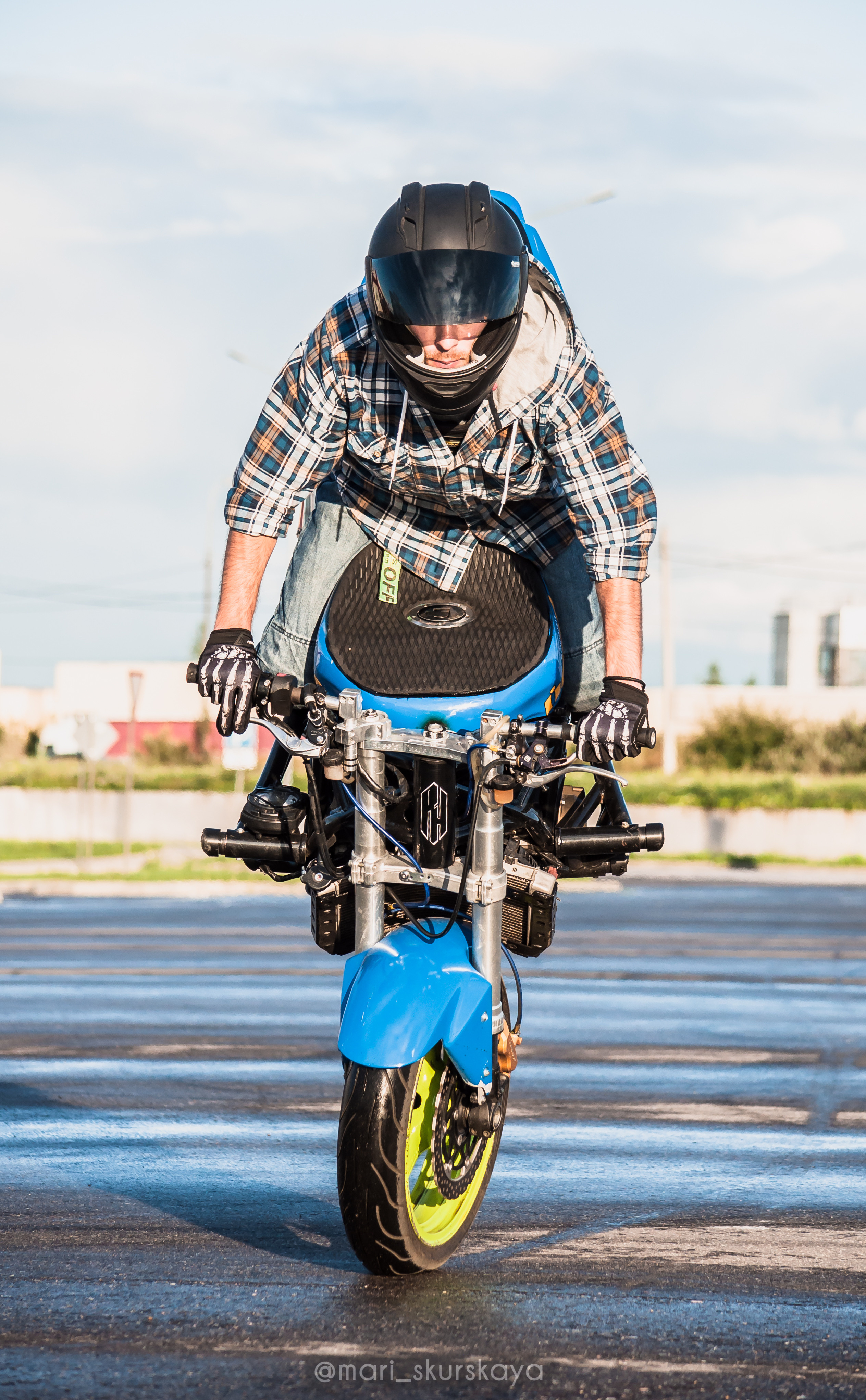 Стантрайдинг / Stuntriding. Мотофотограф в Санкт-Петербурге Мария Скурская