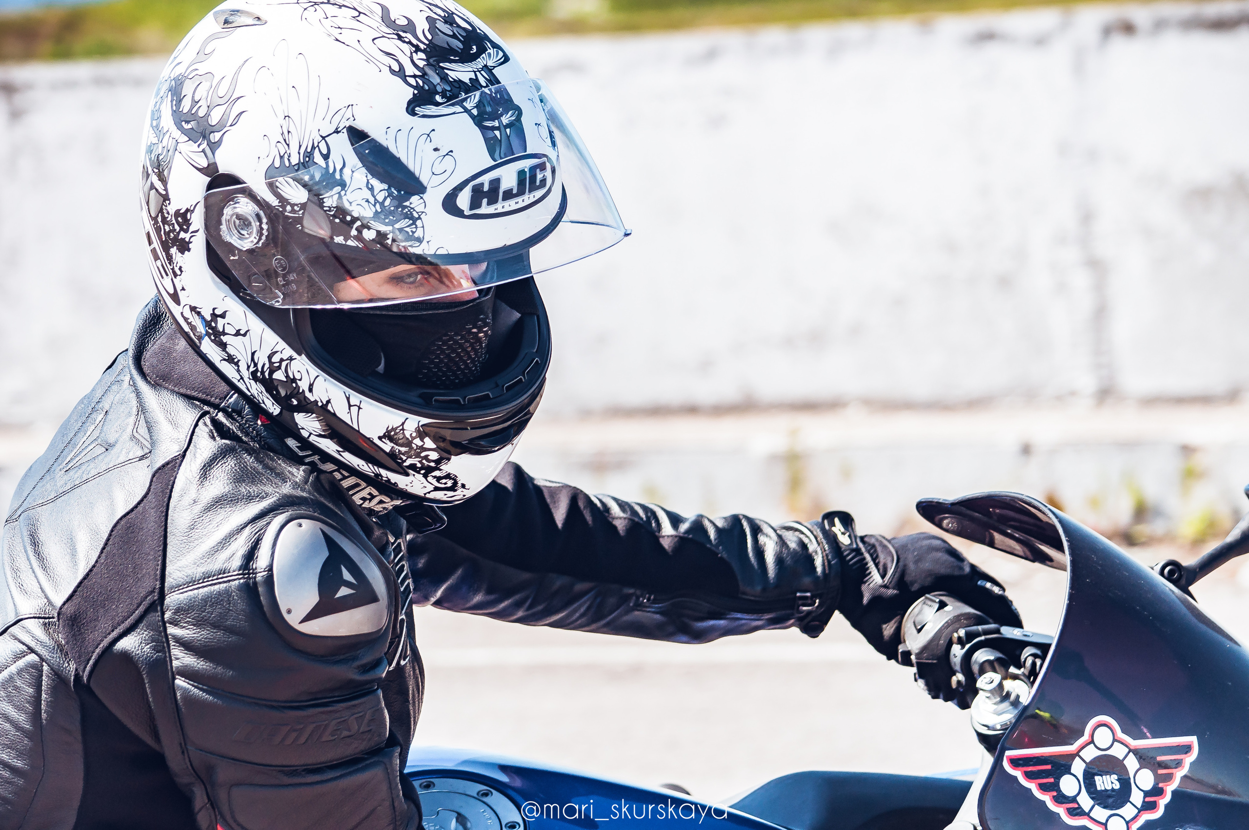 Соревнования по Мотоджимхане — 2019 Чемпионат СПб II этап. Мотофотограф в Санкт-Петербурге Мария Скурская