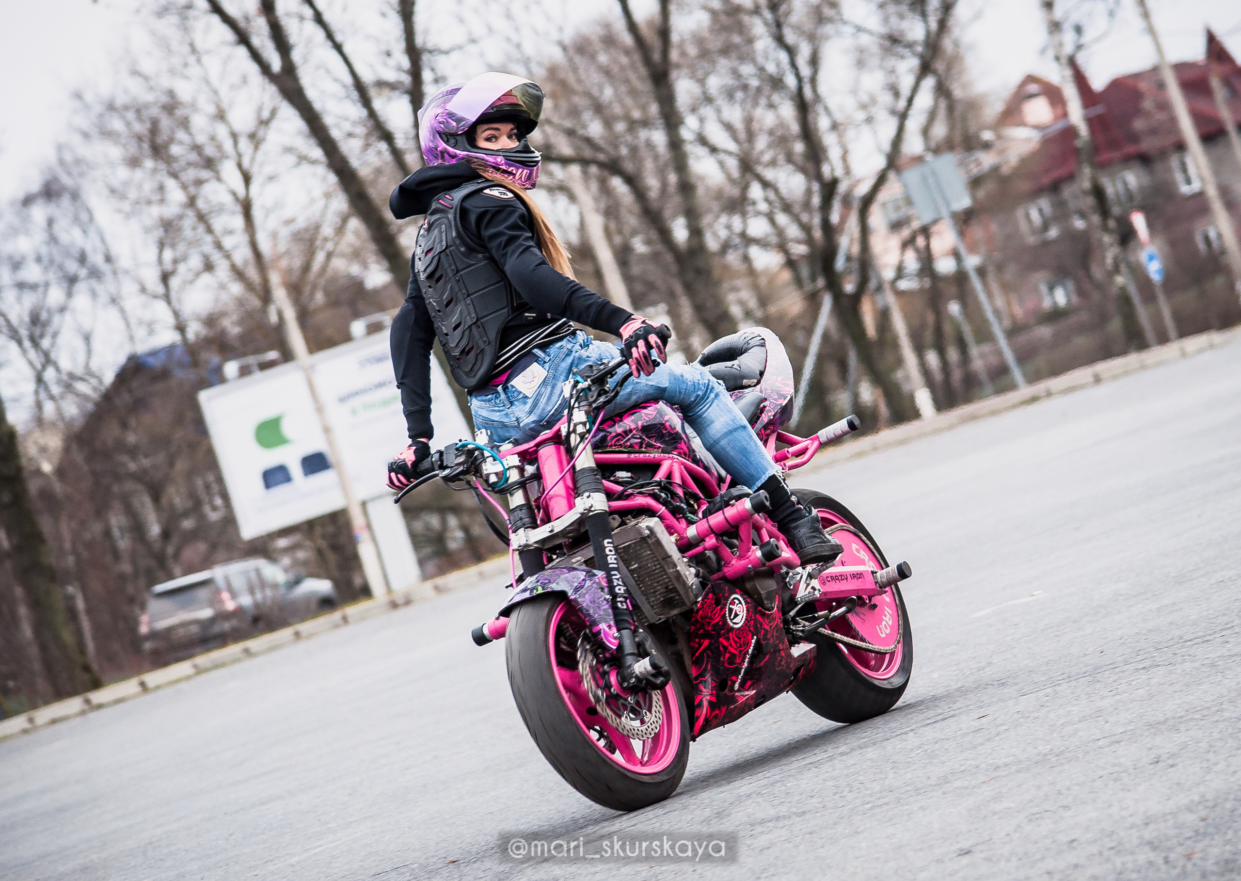 Стантрайдинг / Stuntriding. Мотофотограф в Санкт-Петербурге Мария Скурская