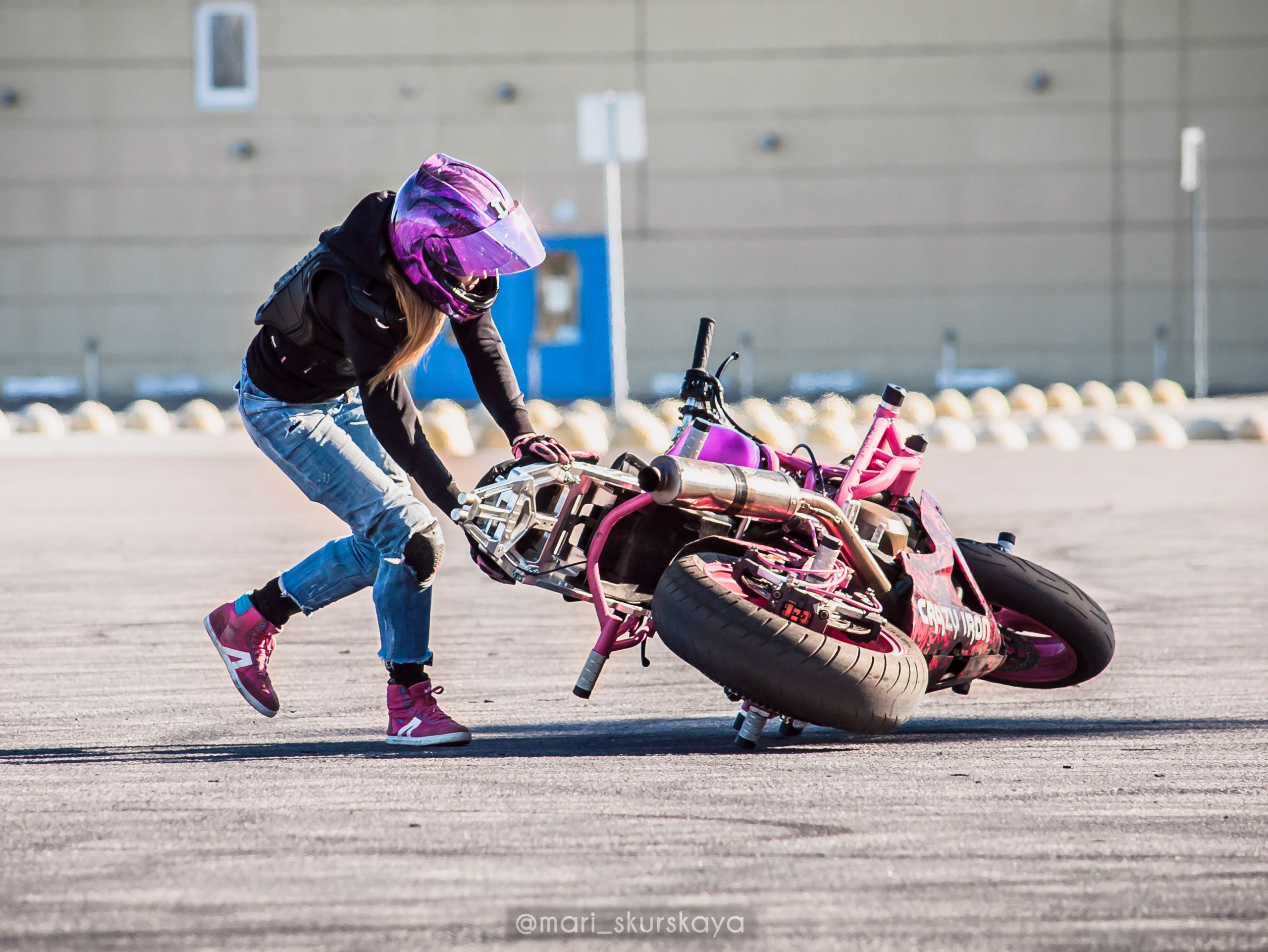 Стантрайдинг / Stuntriding. Мотофотограф в Санкт-Петербурге Мария Скурская