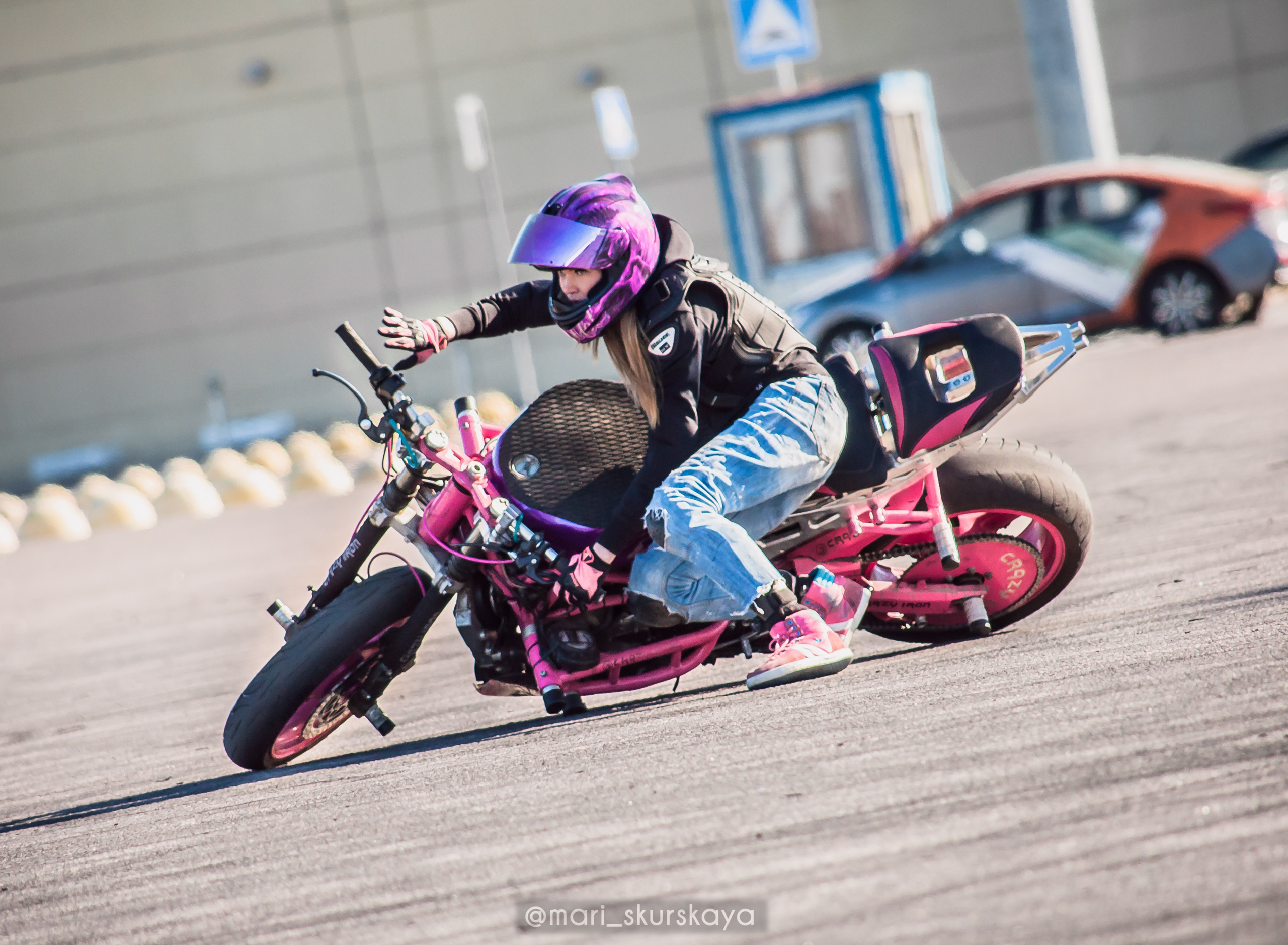 Стантрайдинг / Stuntriding. Мотофотограф в Санкт-Петербурге Мария Скурская