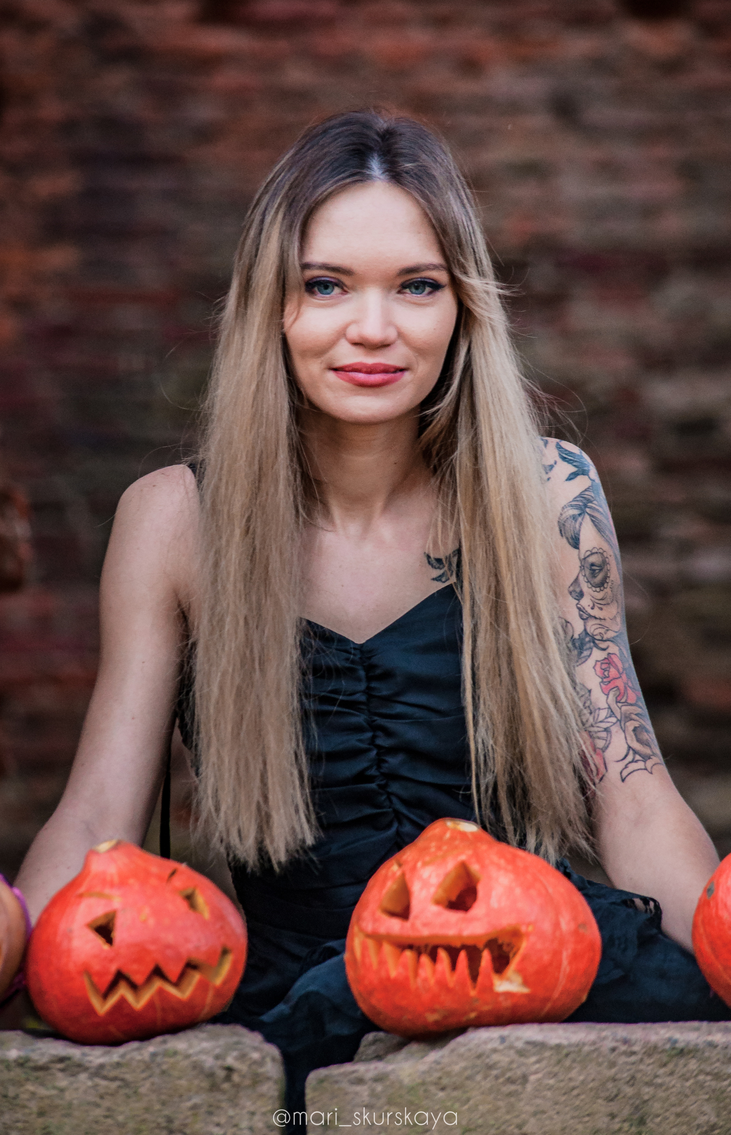 Даша — Хэллоуин — Kawasaki ZX6R. Мотофотограф в Санкт-Петербурге Мария Скурская