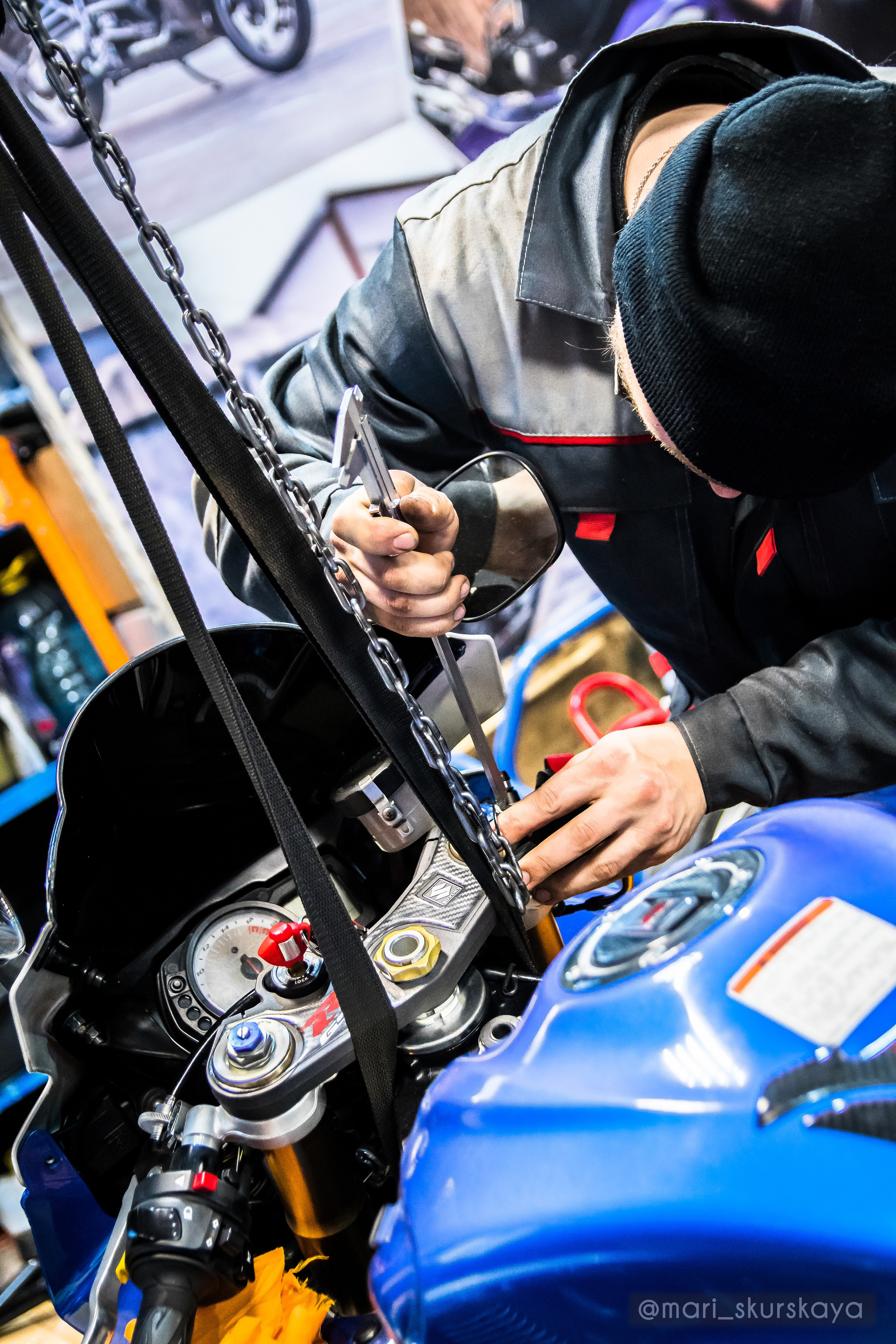 Мотосервис. Мотофотограф в Санкт-Петербурге Мария Скурская