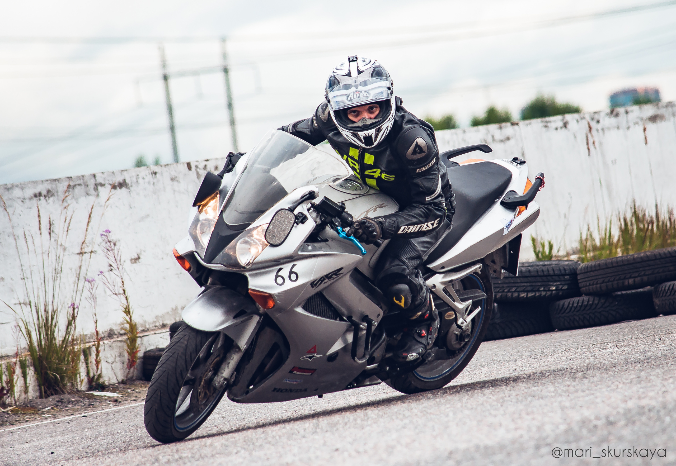 Соревнования по Мотоджимхане — 2019 Чемпионат СПб I этап. Мотофотограф в Санкт-Петербурге Мария Скурская