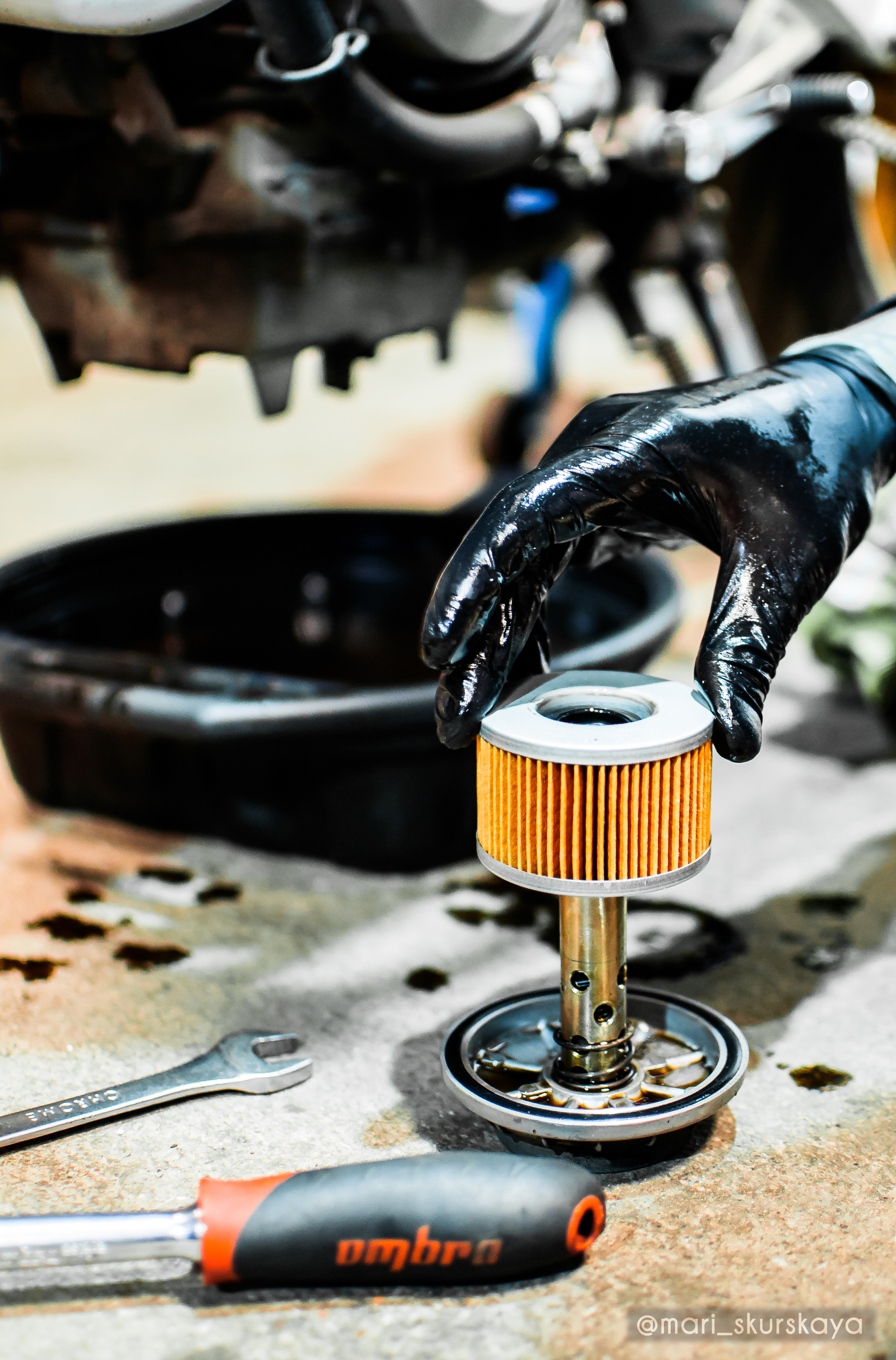 Мотосервис. Мотофотограф в Санкт-Петербурге Мария Скурская