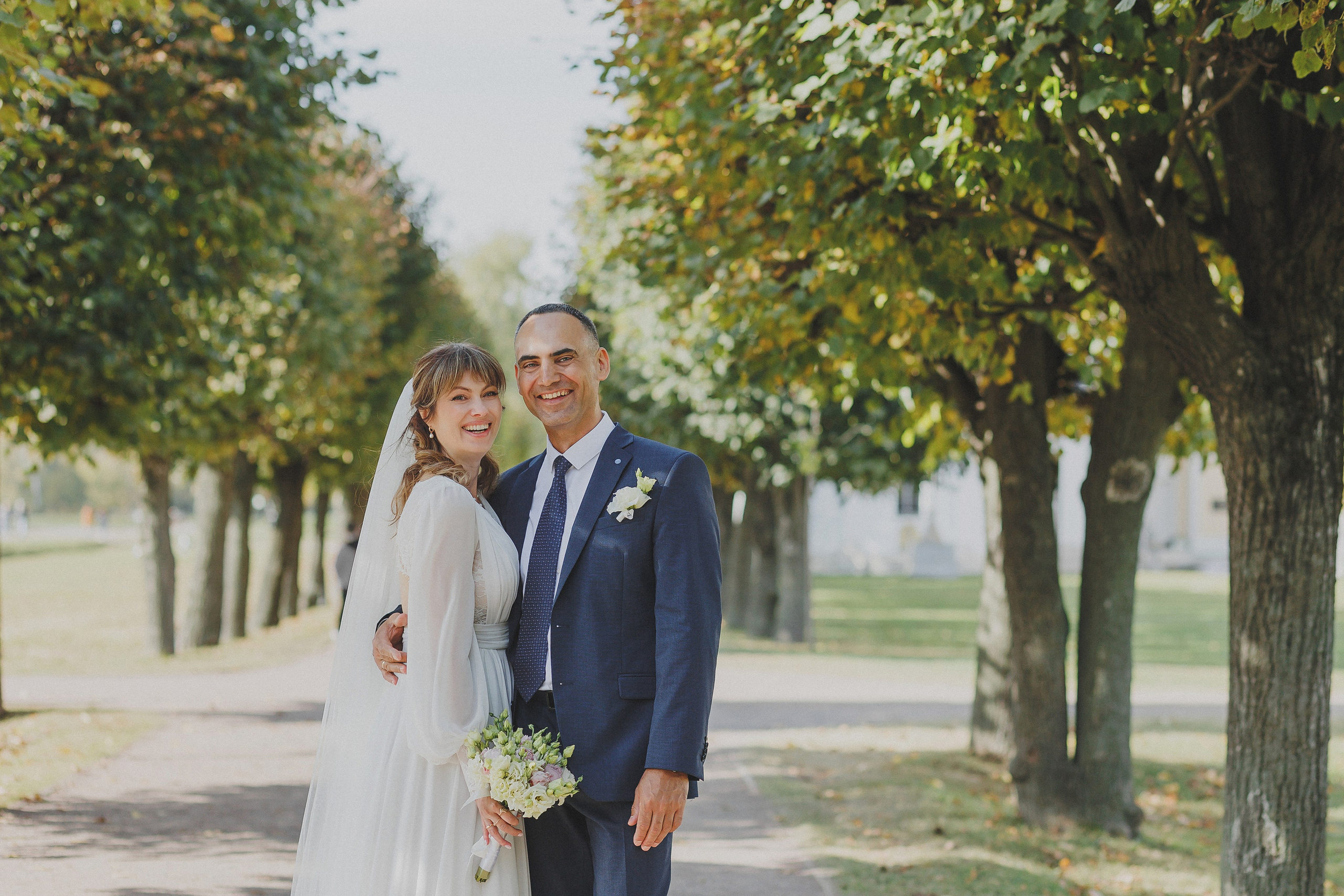 Свадебная фотосессия в Кусково. Фотограф в Москве и Люберцах Анна Ушакова