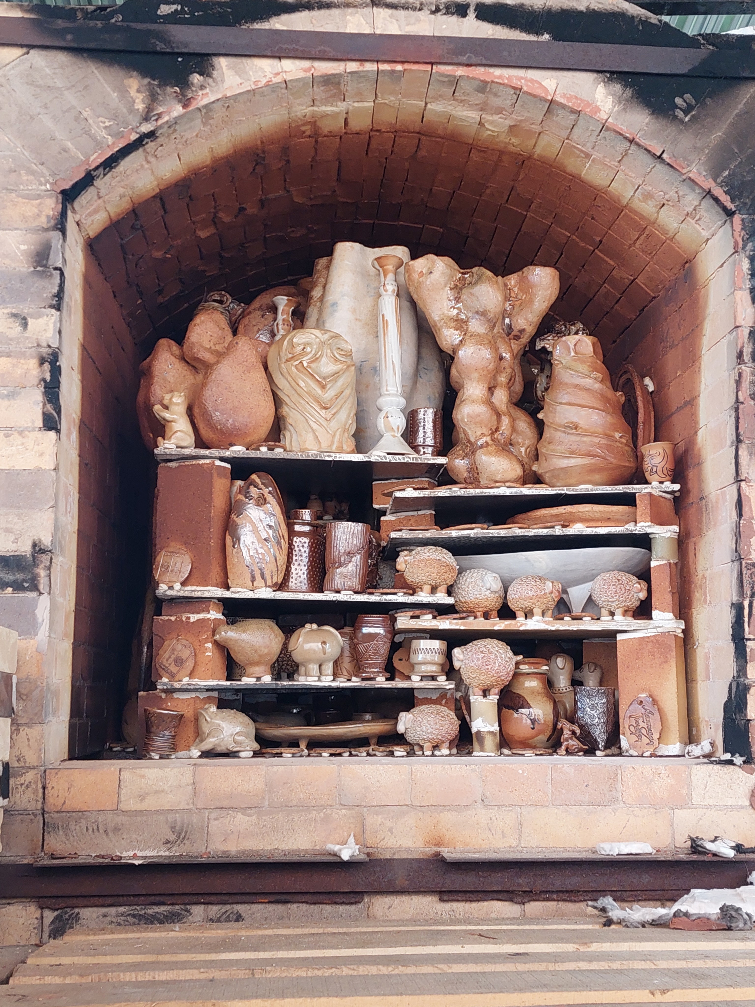 Дровяные обжиги. Мстинская Гончарня