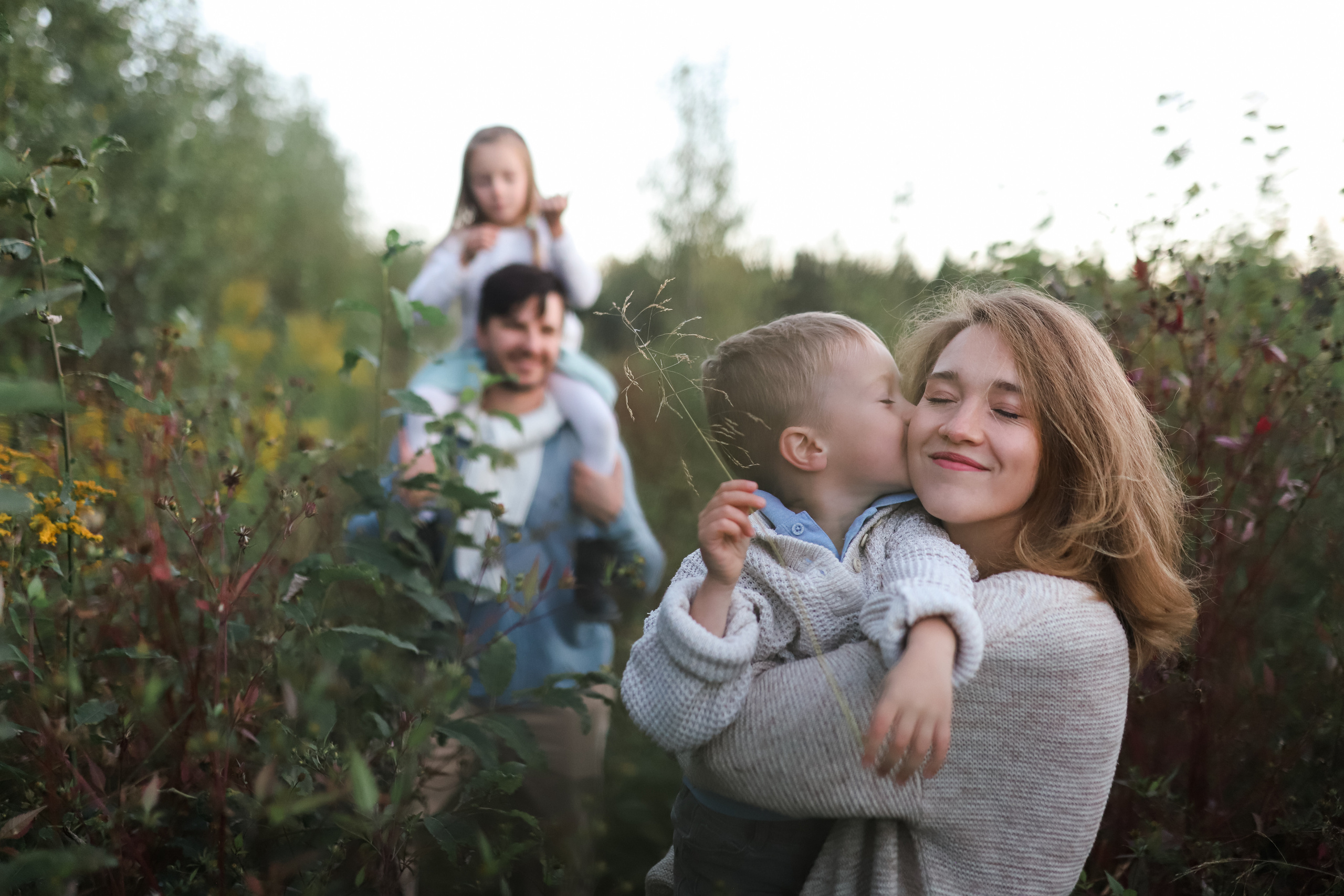 Прогулка с собакой. Семейный фотограф Елизавета Увицкая