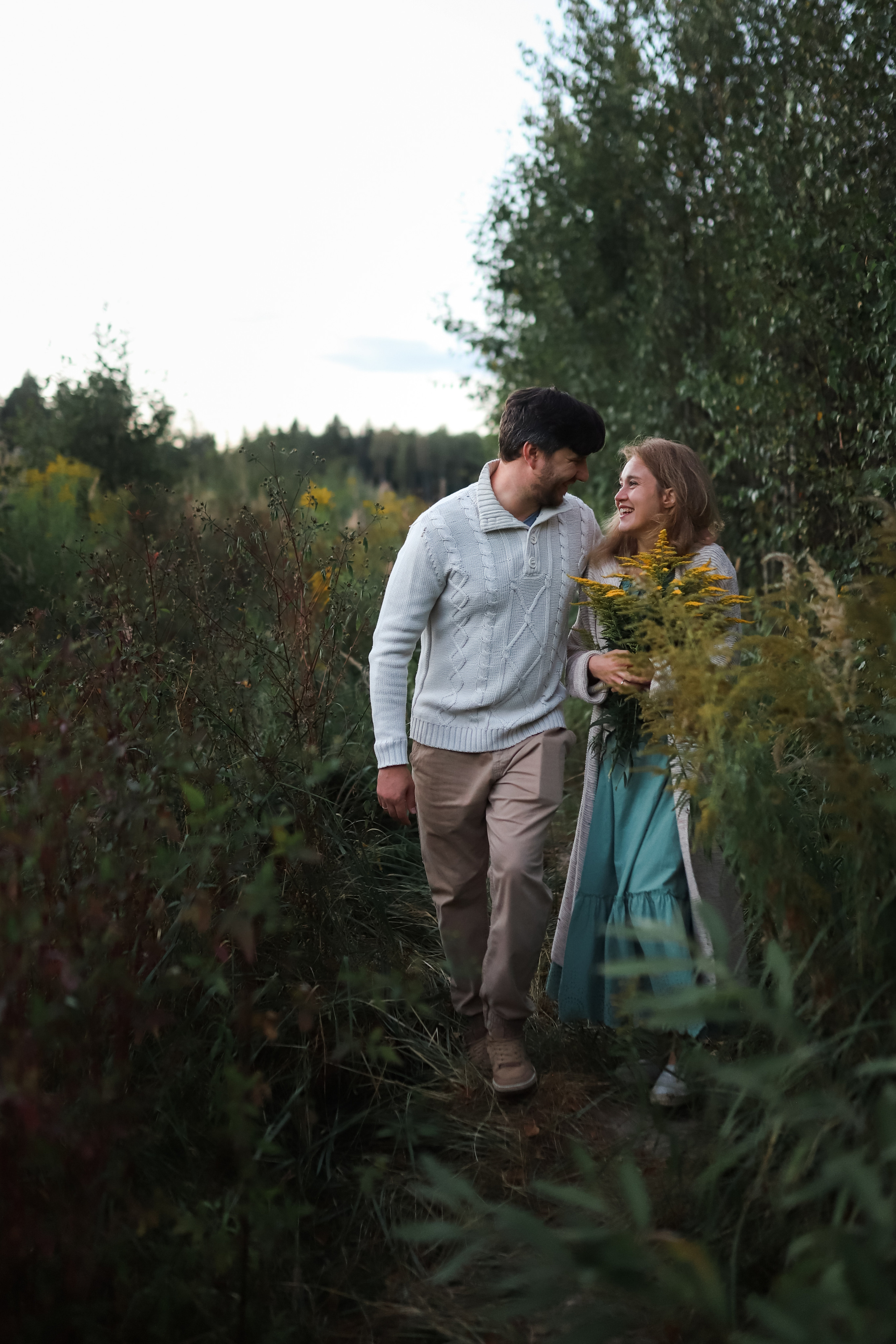 Прогулка с собакой. Семейный фотограф Елизавета Увицкая